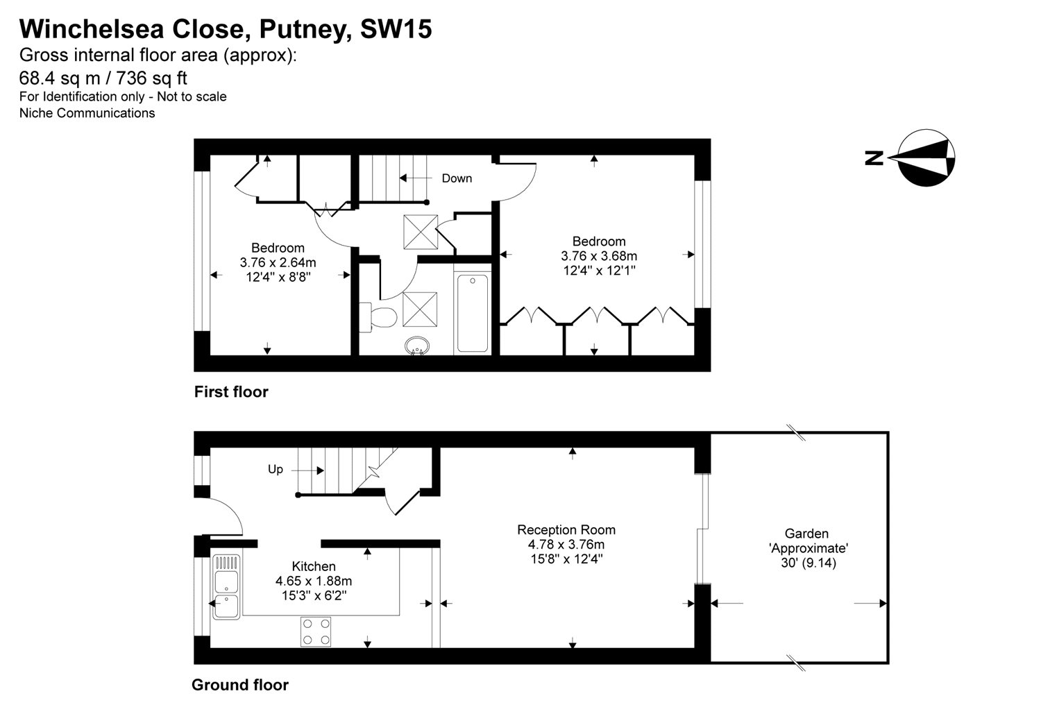 13, Winchelsea Close, London floorplan