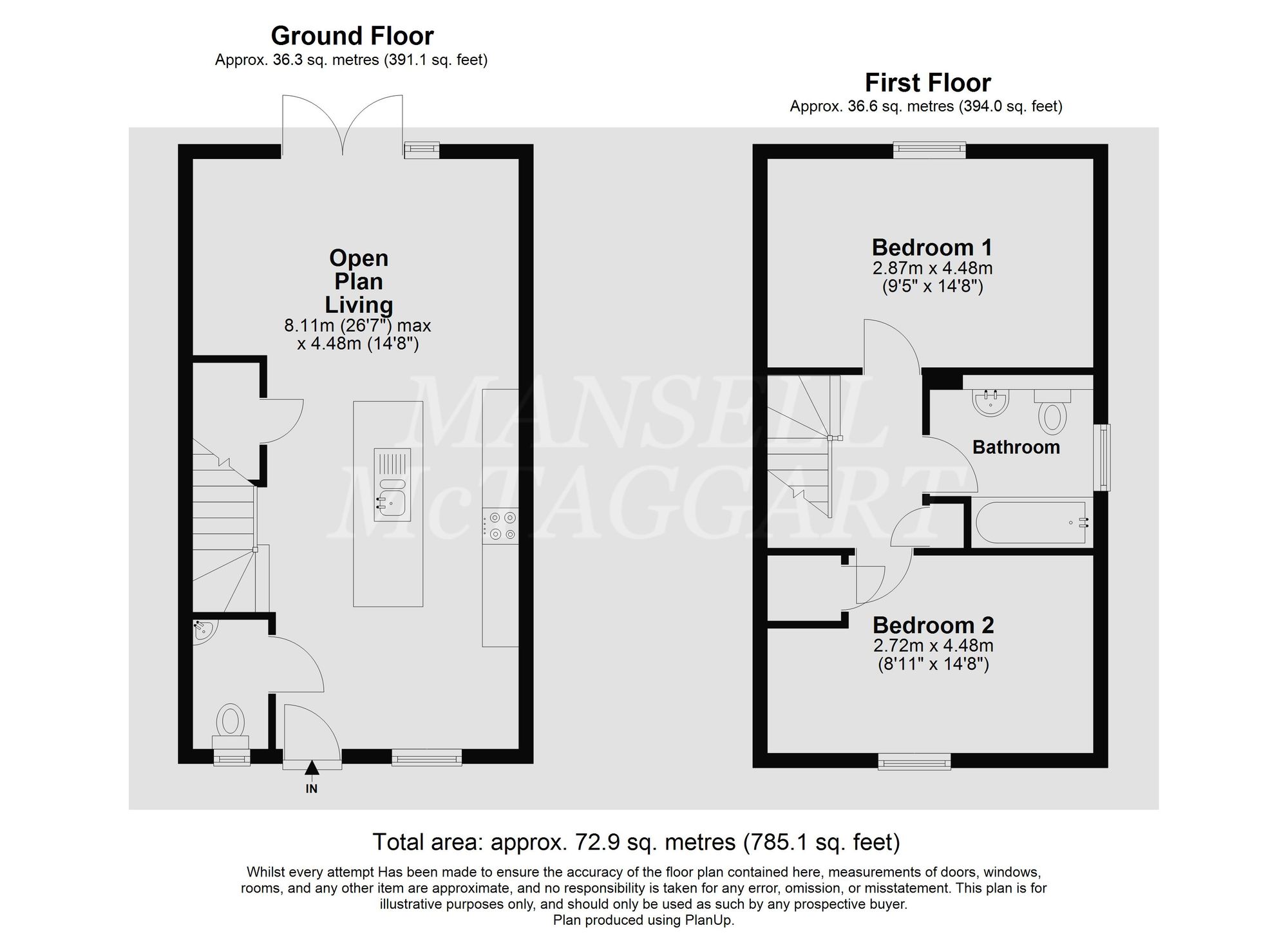 15 Stanford Brook Way, Crawley floorplan