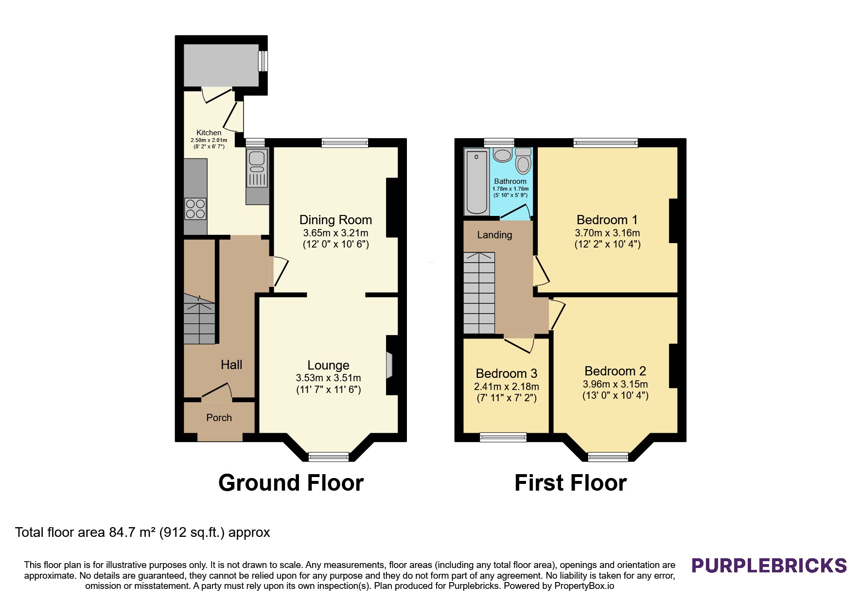 79, Mellowdew Road, Coventry floorplan