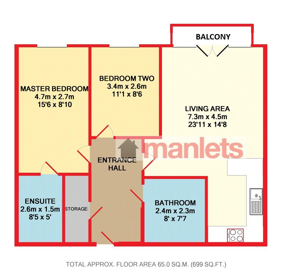 9 New Century Park, Manchester floorplan