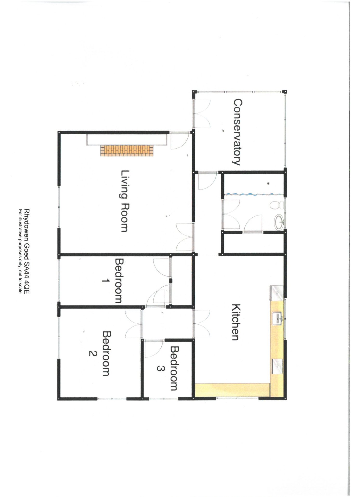 Rhydowen Goed, Rhydowen, Llandysul floorplan