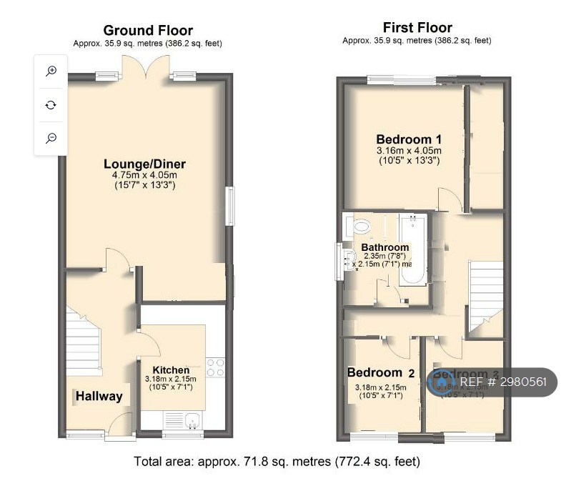 Crookesmoor Road, Sheffield floorplan