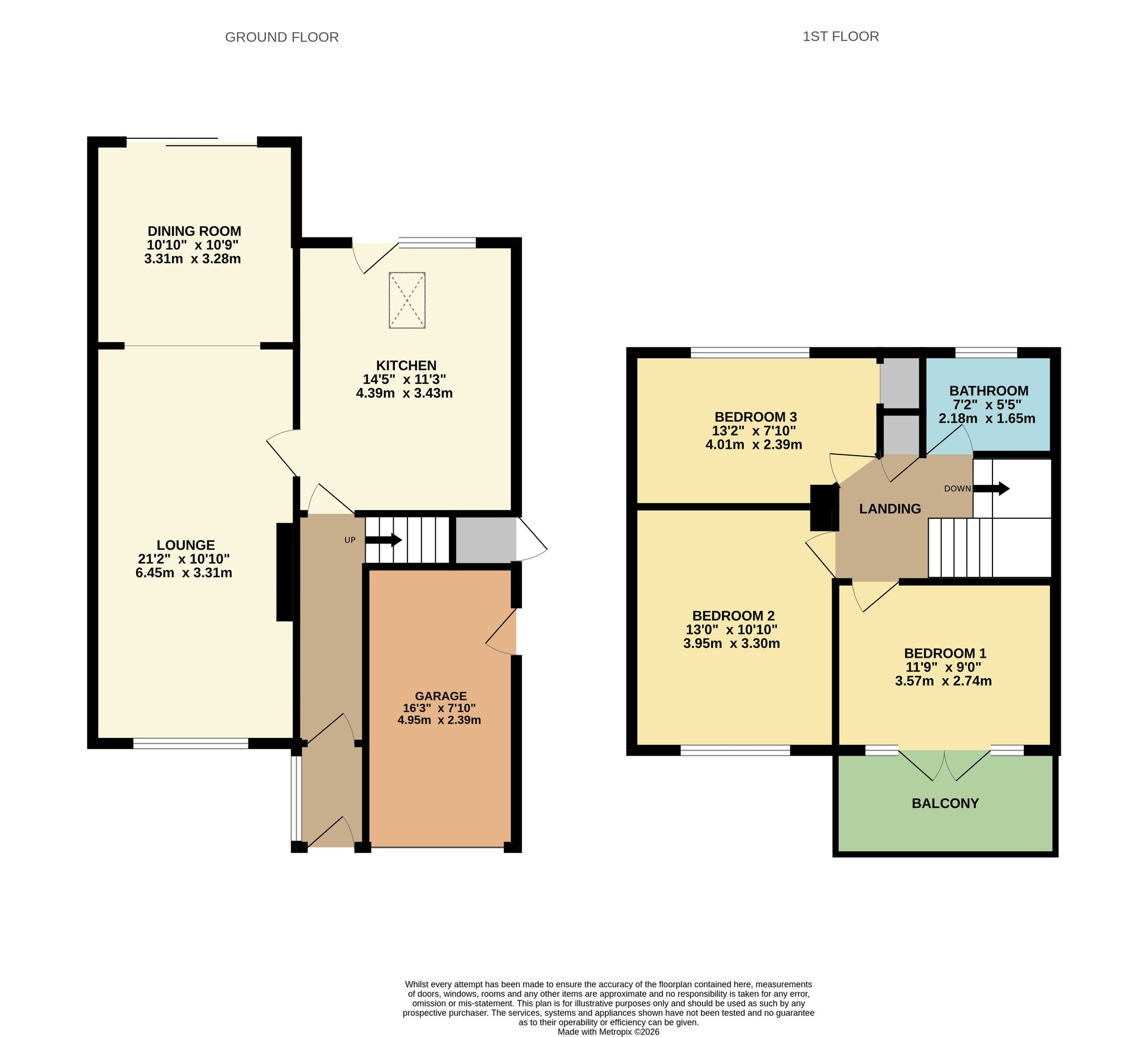 2 Squires Walk, Southampton floorplan