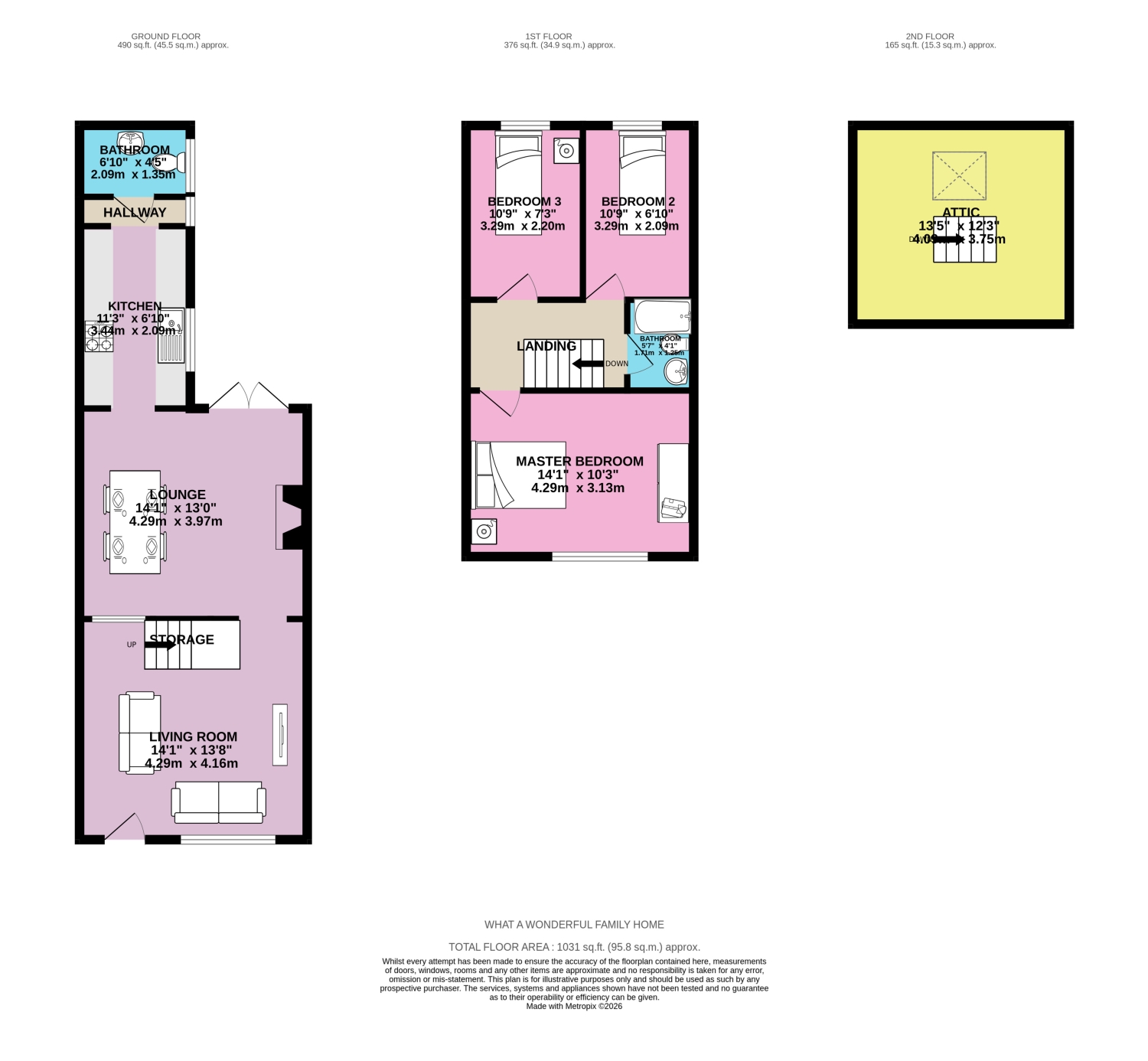 13, Charltons, Saltburn-by-the-Sea floorplan
