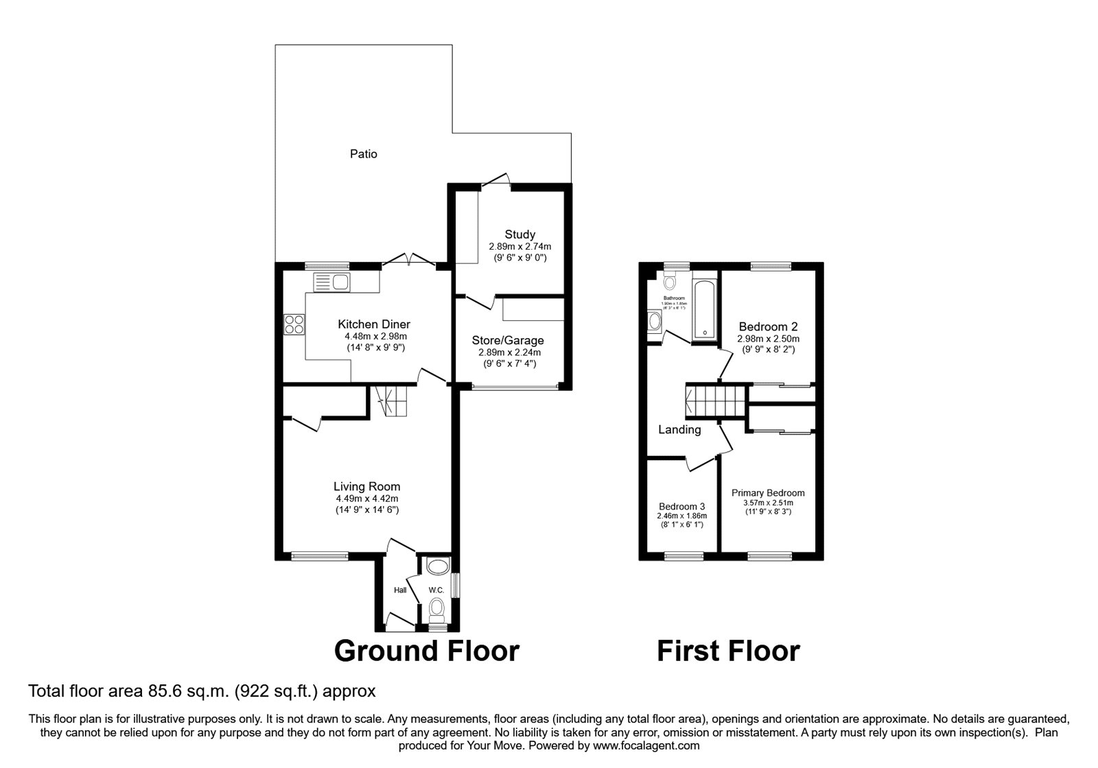 18, St. Michaels Drive, Carlisle floorplan