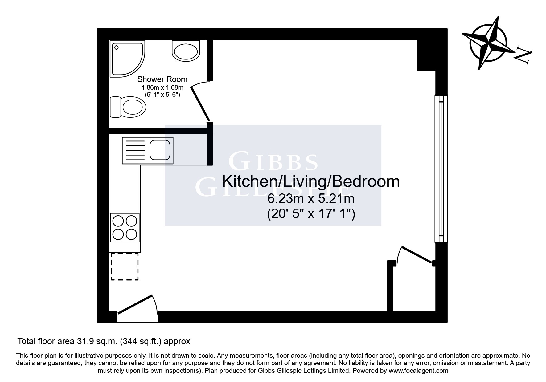 Pembroke Road, Ruislip Manor, Ruislip HA4, studio to rent 61823041