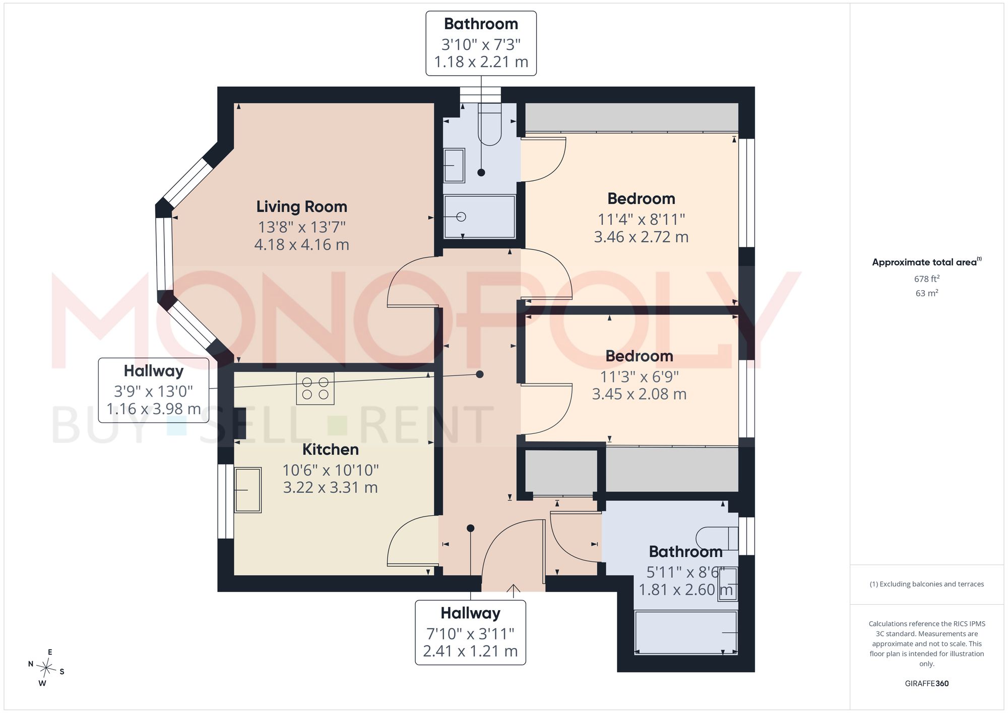 Apt 2, Kingscroft Kingsmills Road, Wrexham floorplan