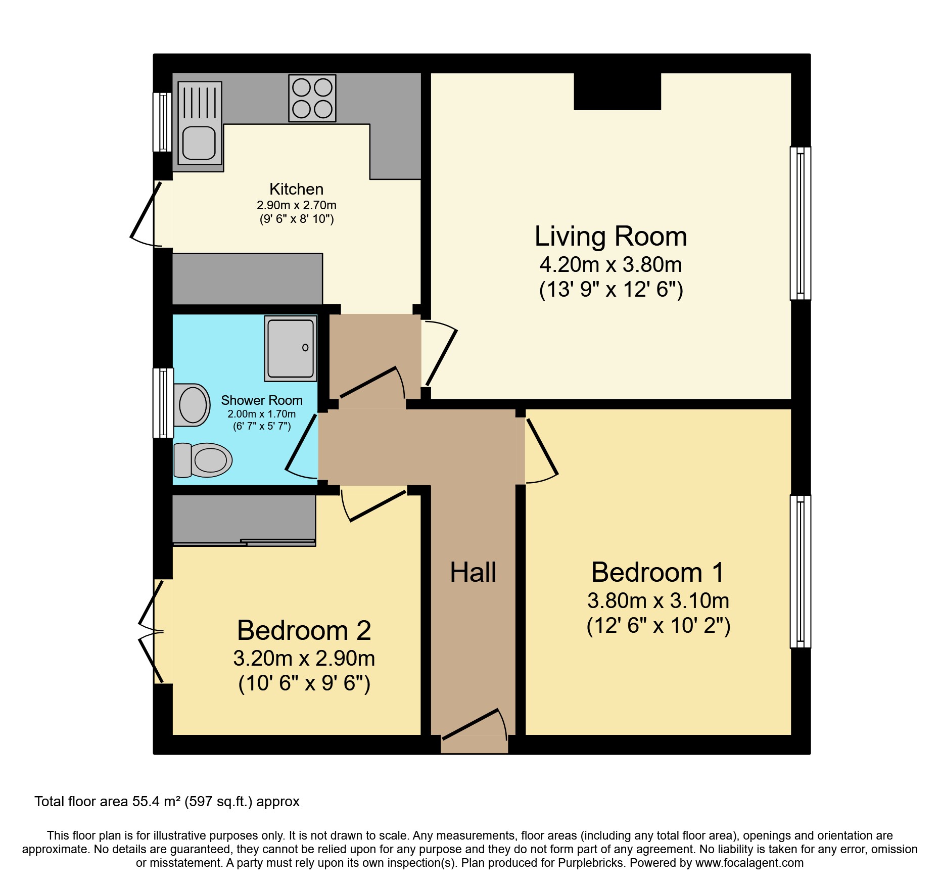 26, Plunkett Road, Stanley floorplan