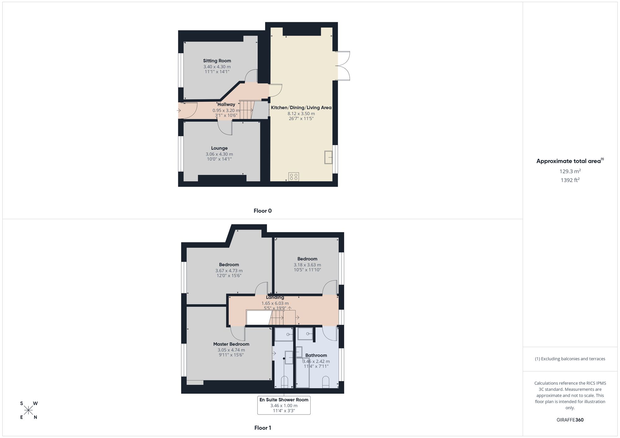 81 Beaufort Hill, Ebbw Vale floorplan