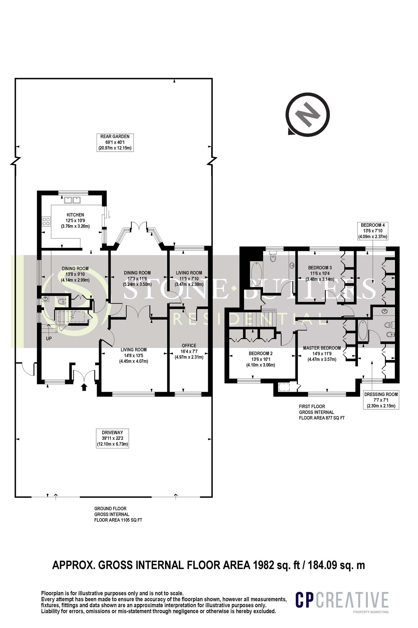 21, Jesmond Way, Stanmore floorplan