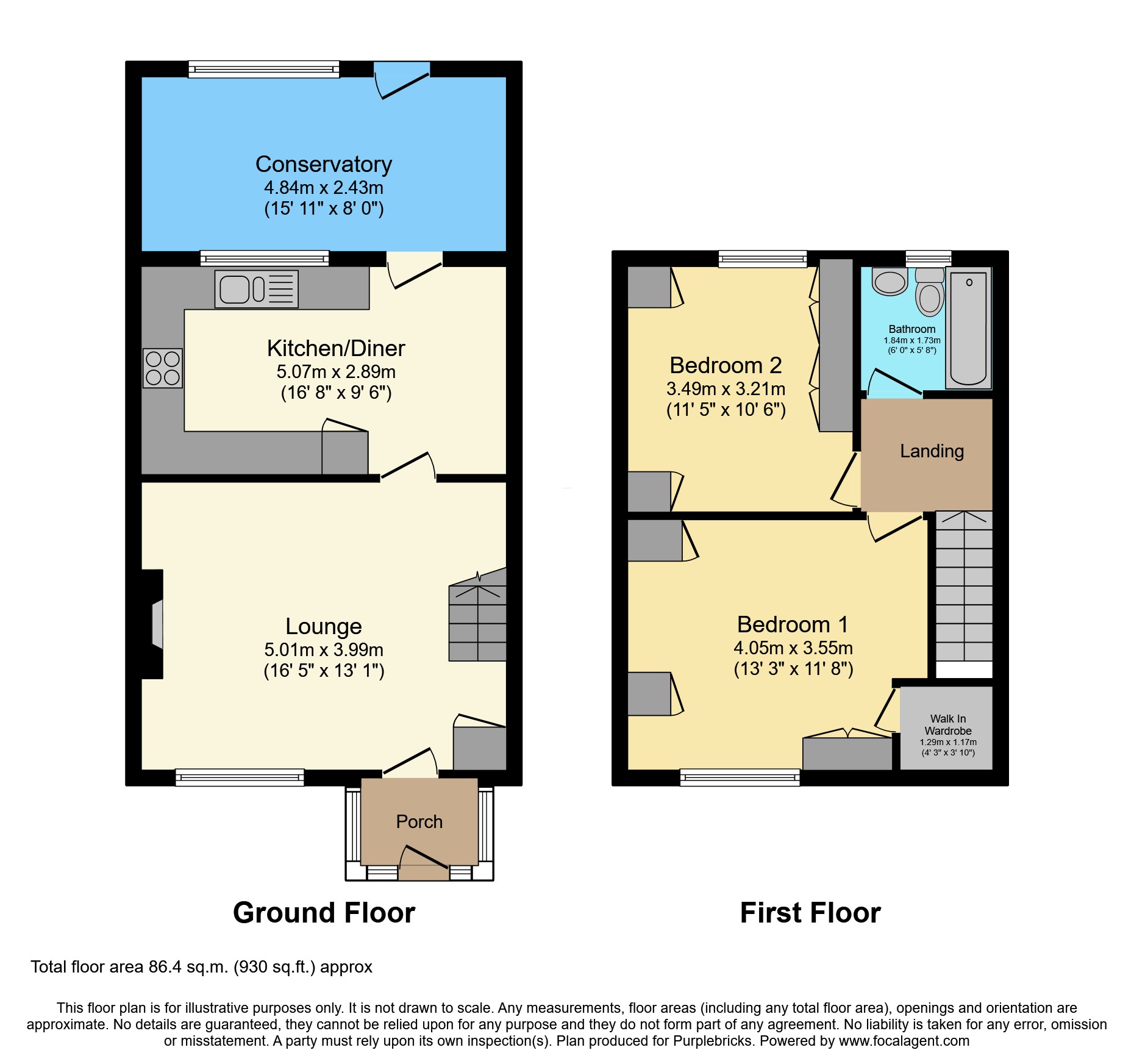 Keithley Walk, Liverpool floorplan