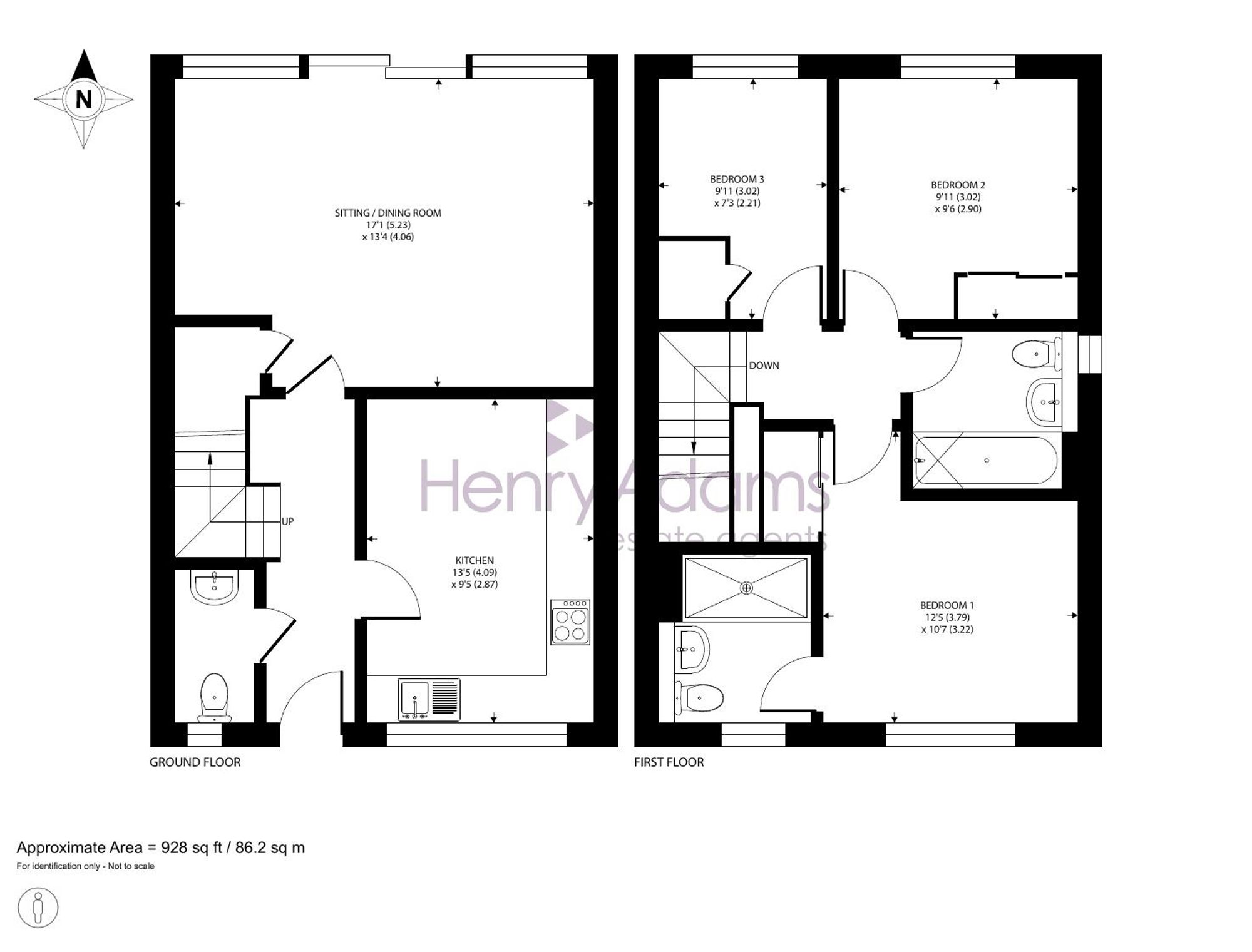 30 Meadow Close, Chichester floorplan