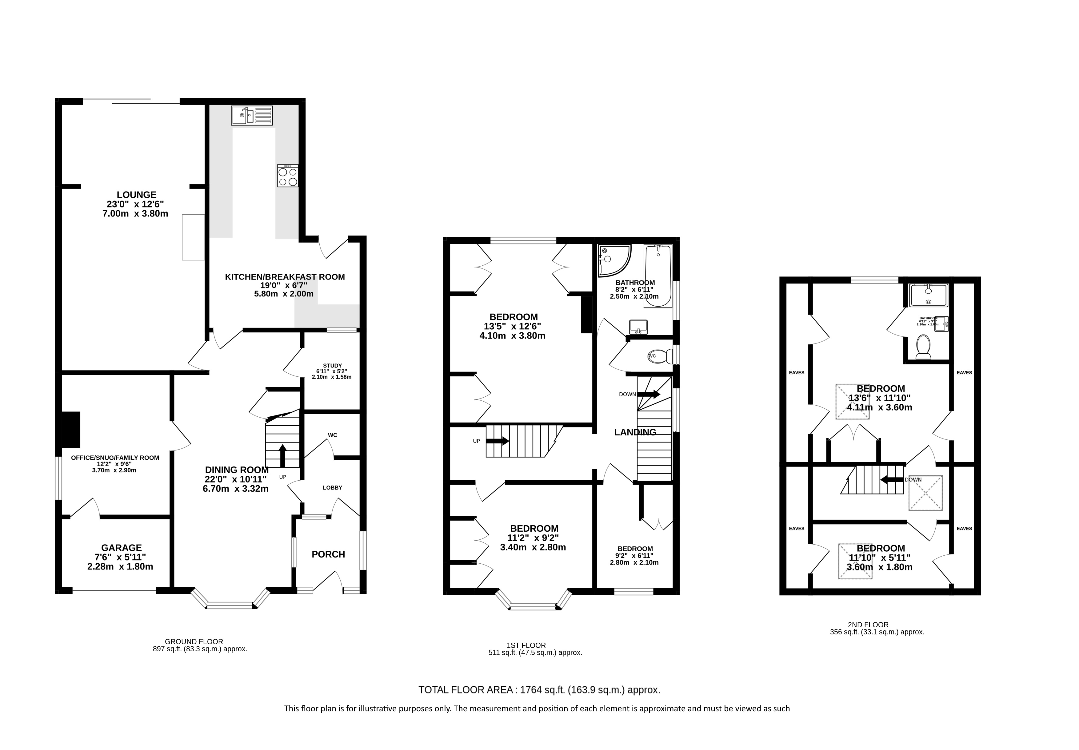 138, Green Lane, St Albans floorplan