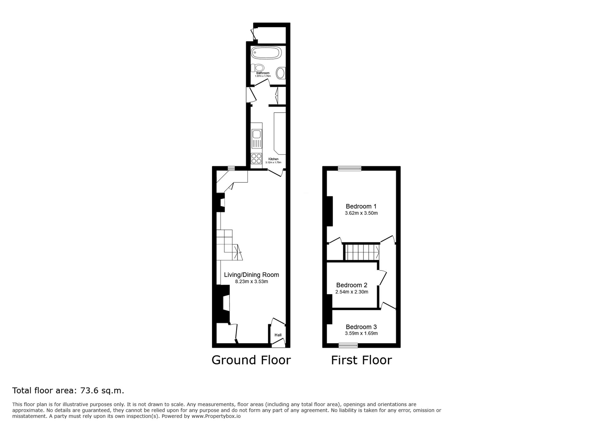 53 Foley Street, Stoke-On-Trent floorplan