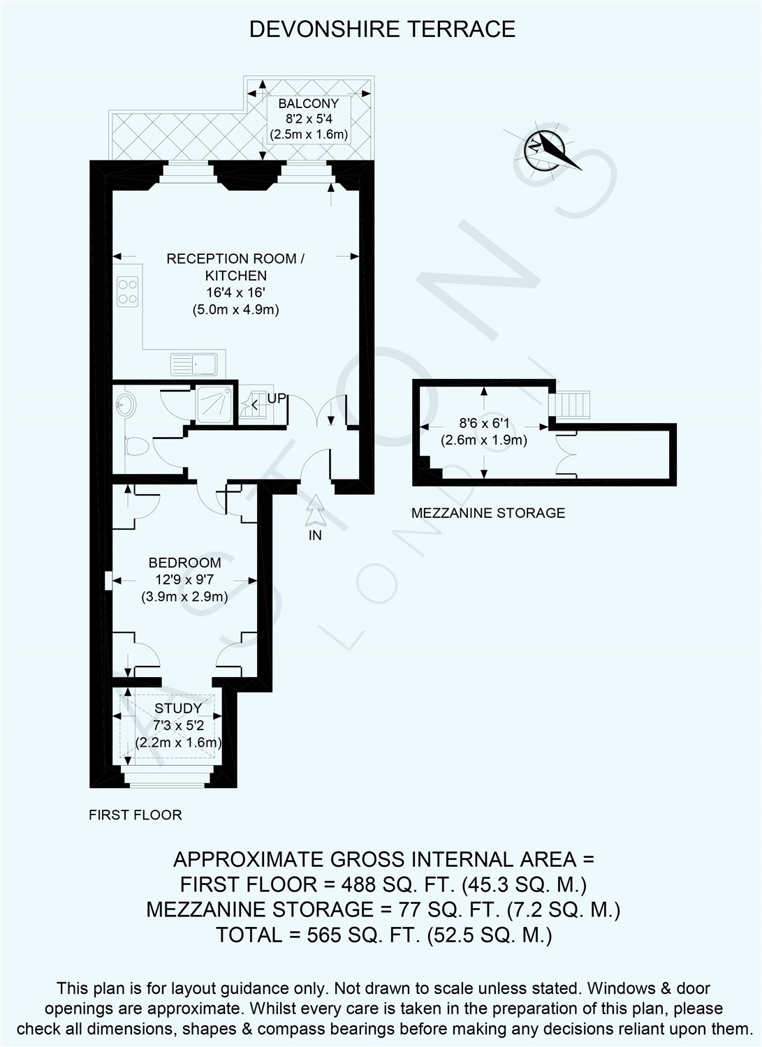 1 Bedrooms Flat to rent in Devonshire Terrace, Lancaster Gate, London W2