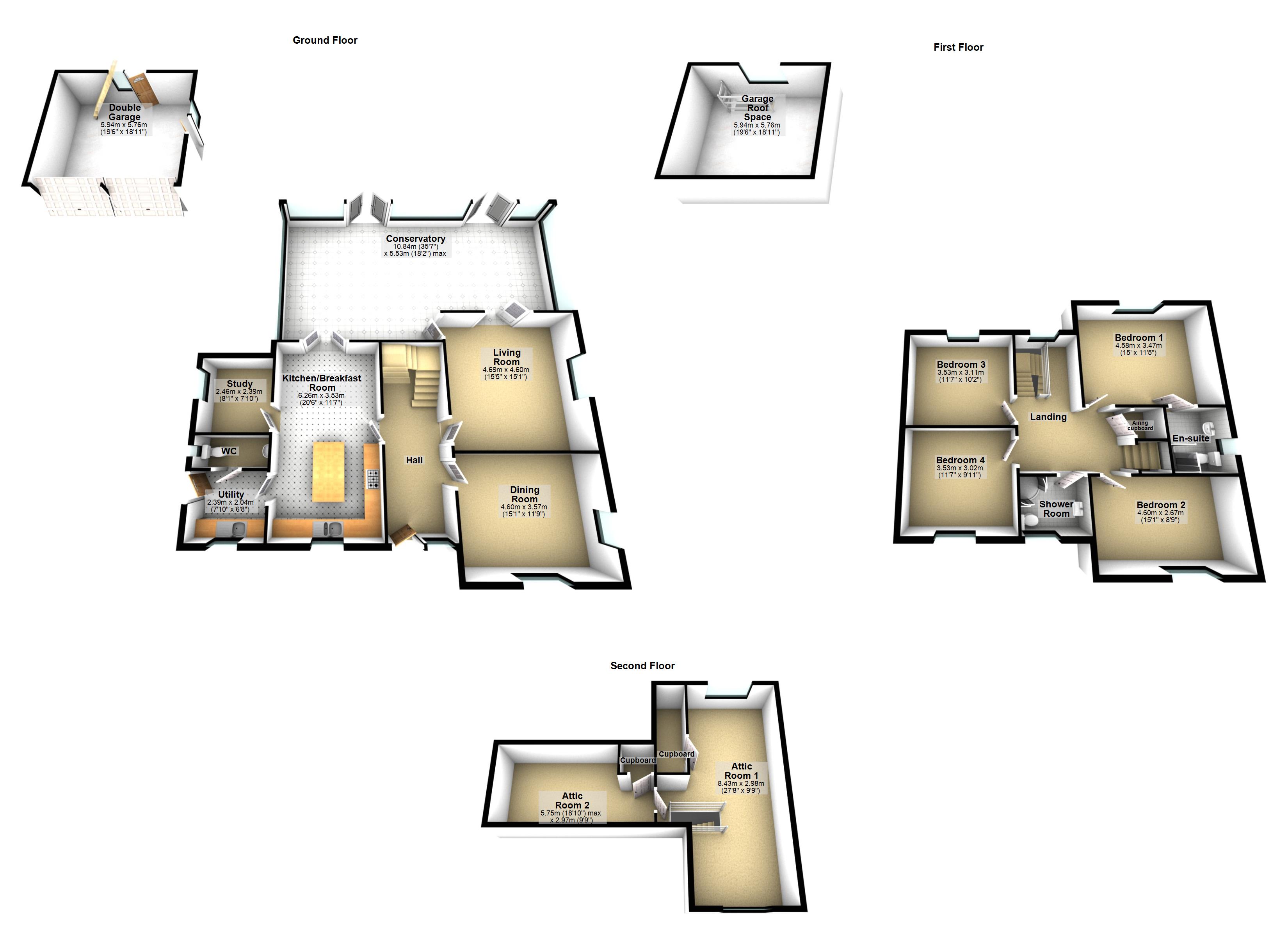 2, California Lane, Hintlesham floorplan