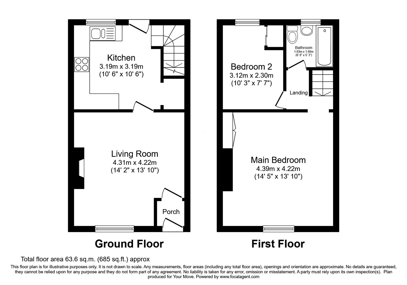 369, Rochdale Road, Oldham floorplan
