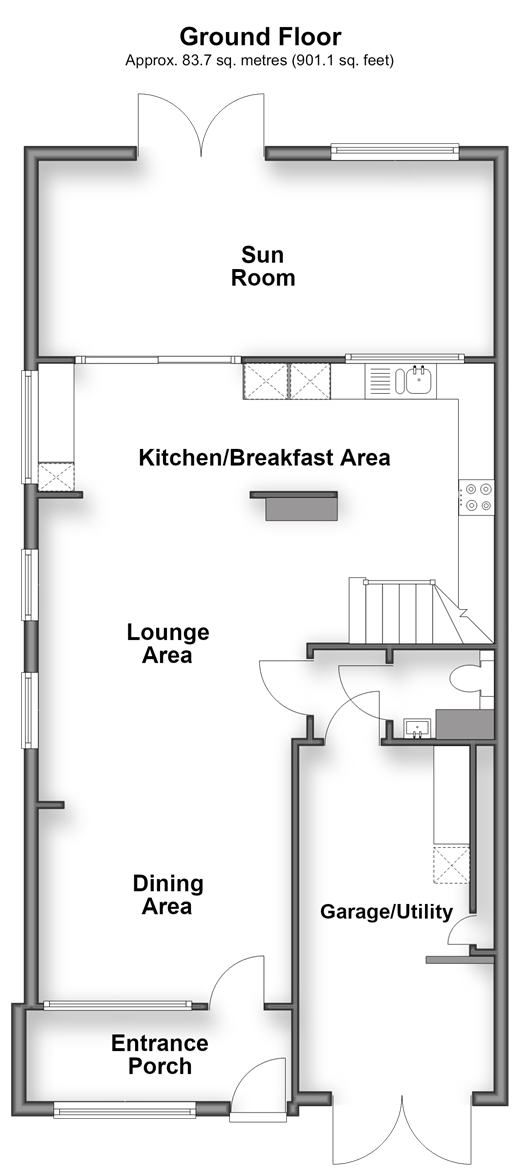 Calluna Drive, Copthorne floorplan