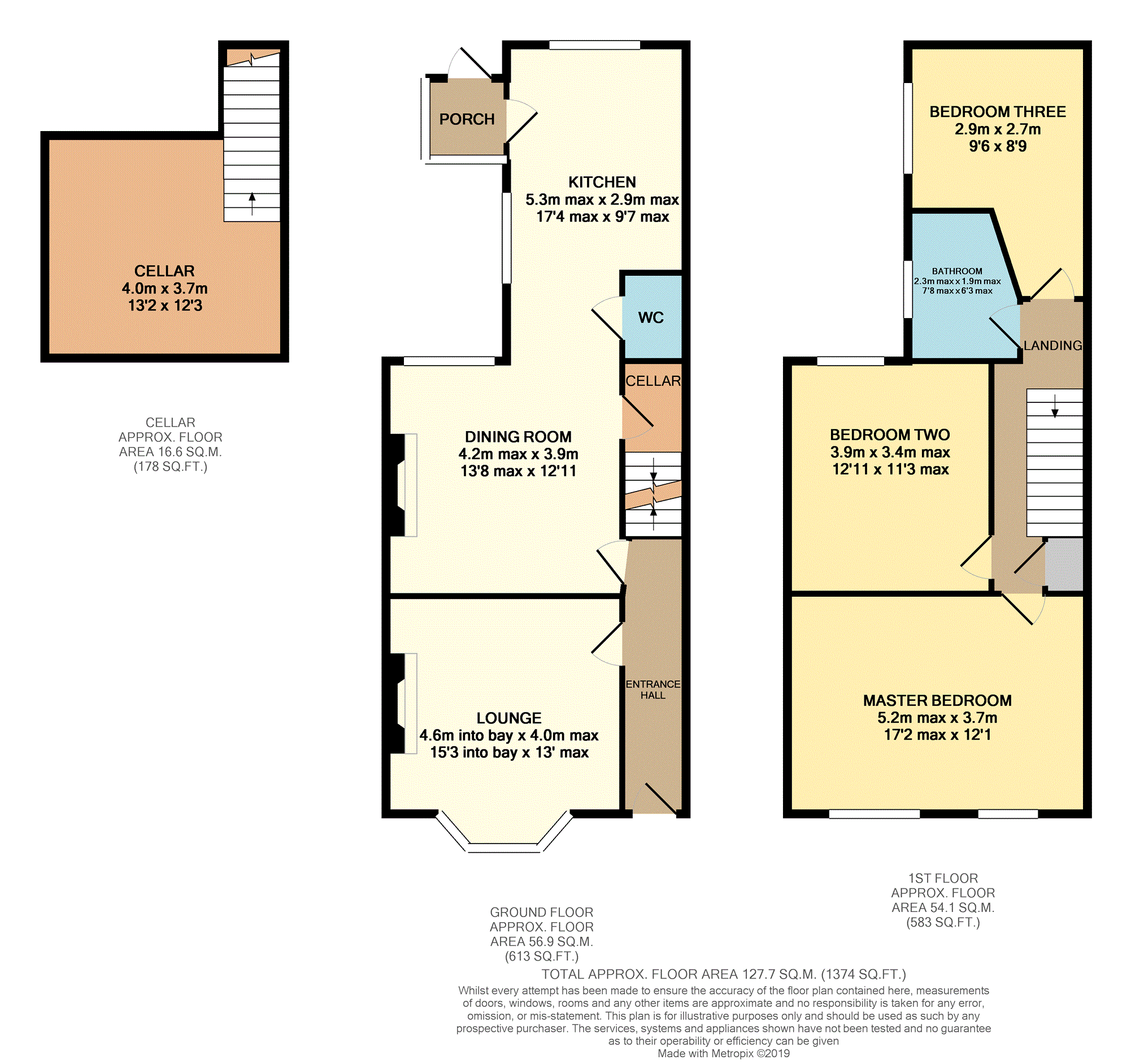 3 Bedrooms Terraced house for sale in Davenport Road, Hazel Grove SK7