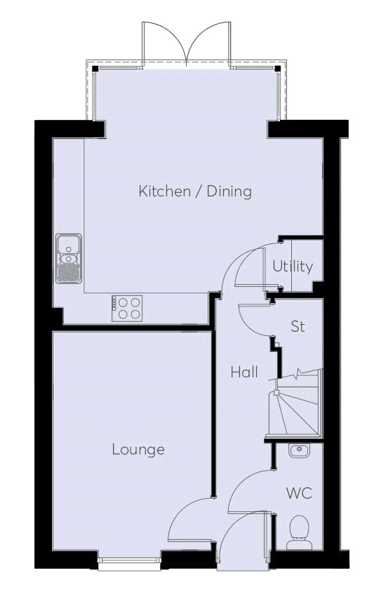 1 Trinity Gardens,, Whittle Way, Gloucester floorplan
