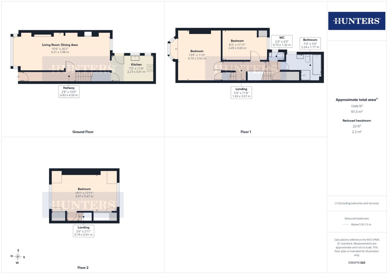 9, Palanza Terrace, Bridlington floorplan