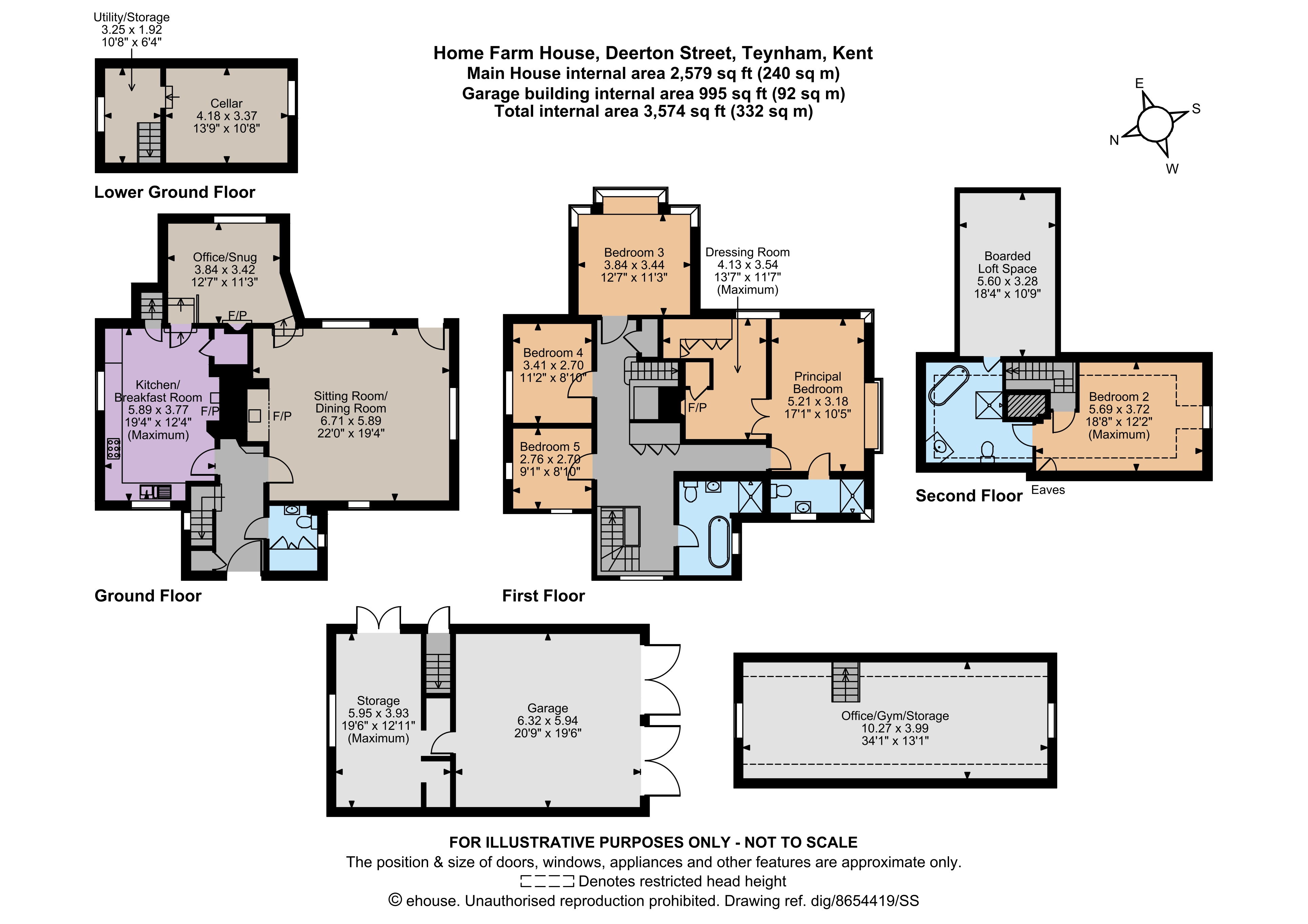 Home Farm House,, Deerton Street, Kent floorplan