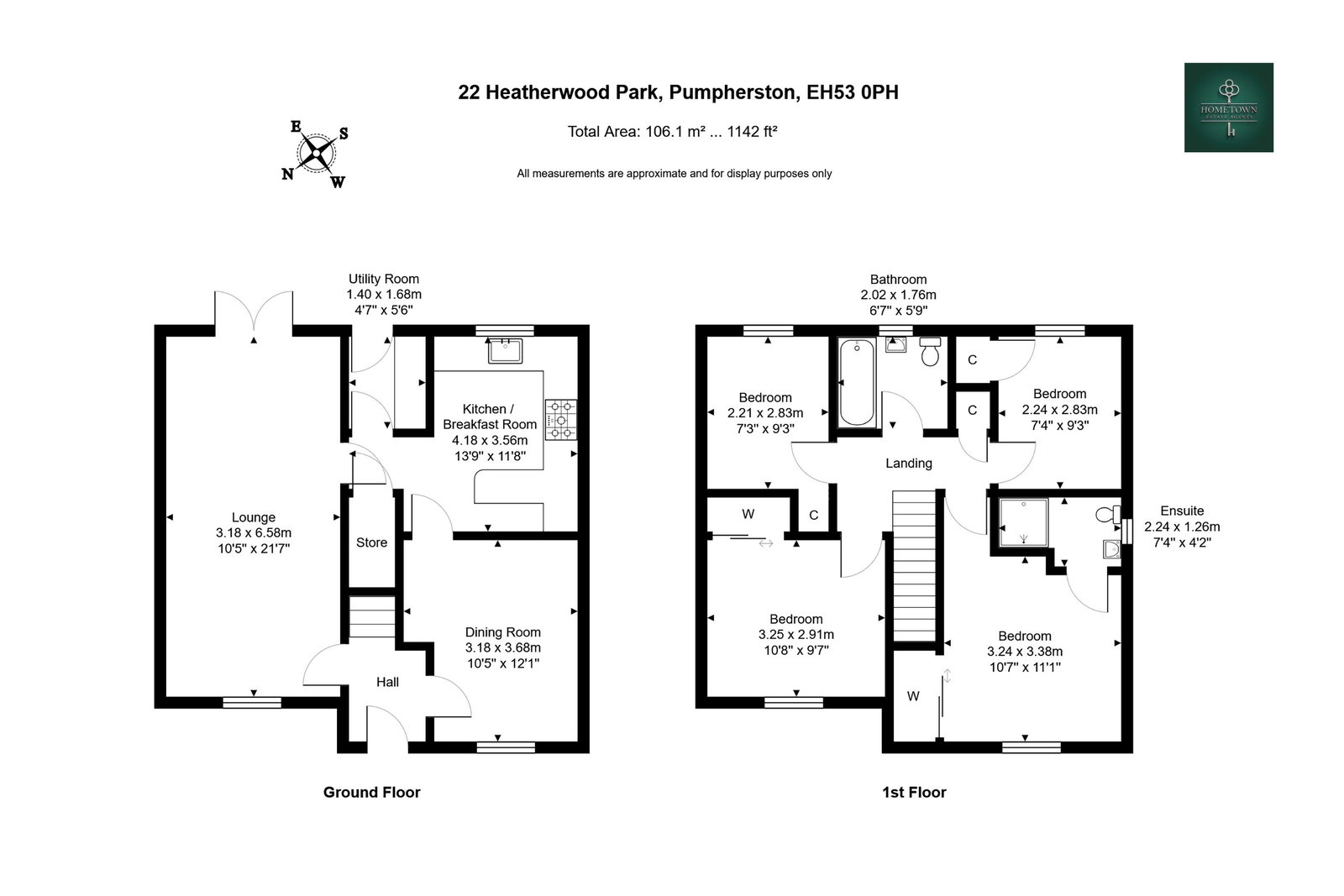 22, Heatherwood Park, Pumpherston floorplan