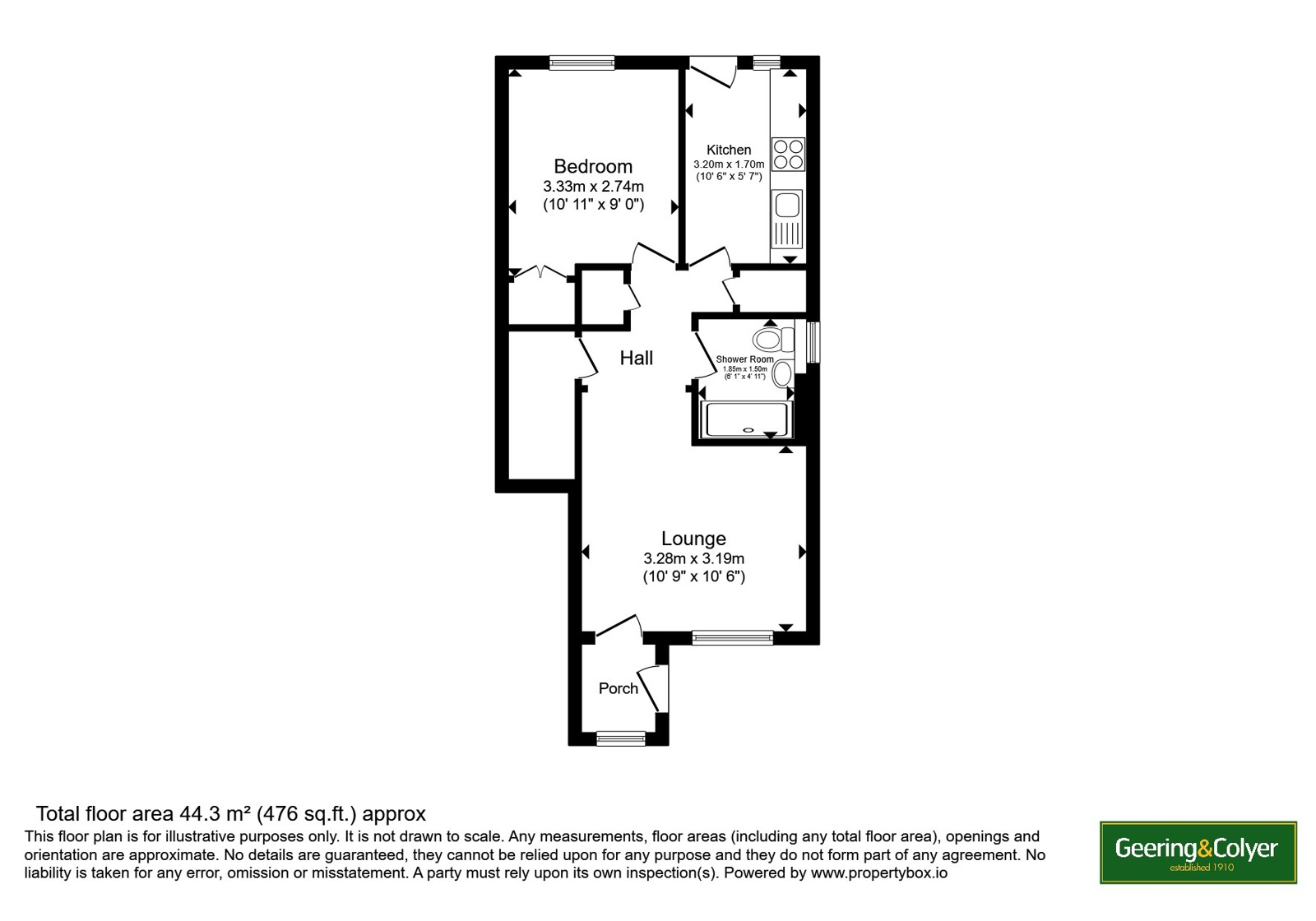 16, Gorham Drive, Maidstone floorplan