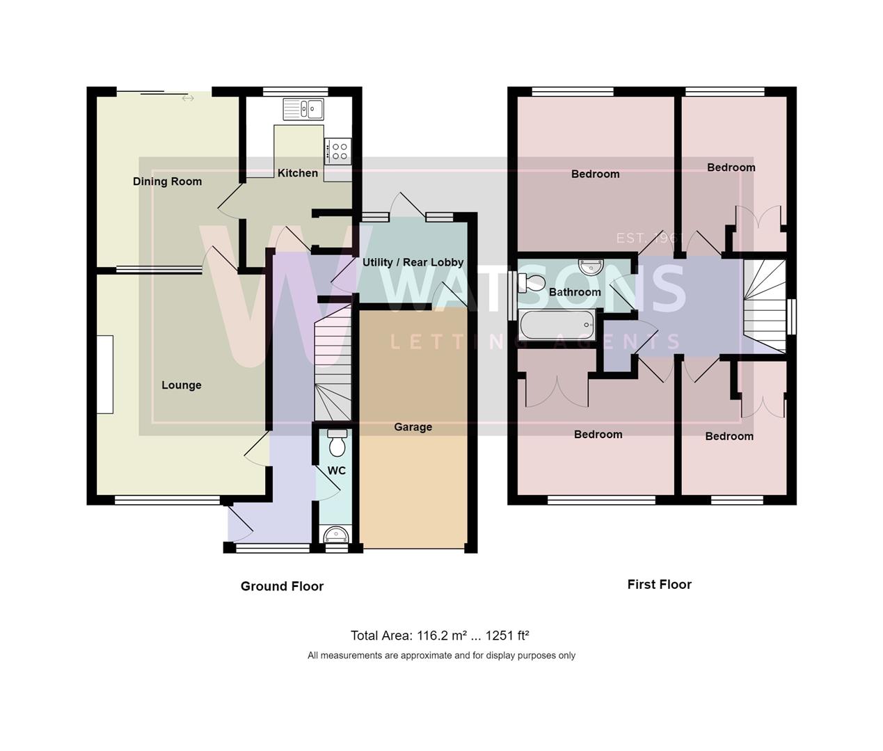 9, Cotefield Drive, Bedfordshire floorplan