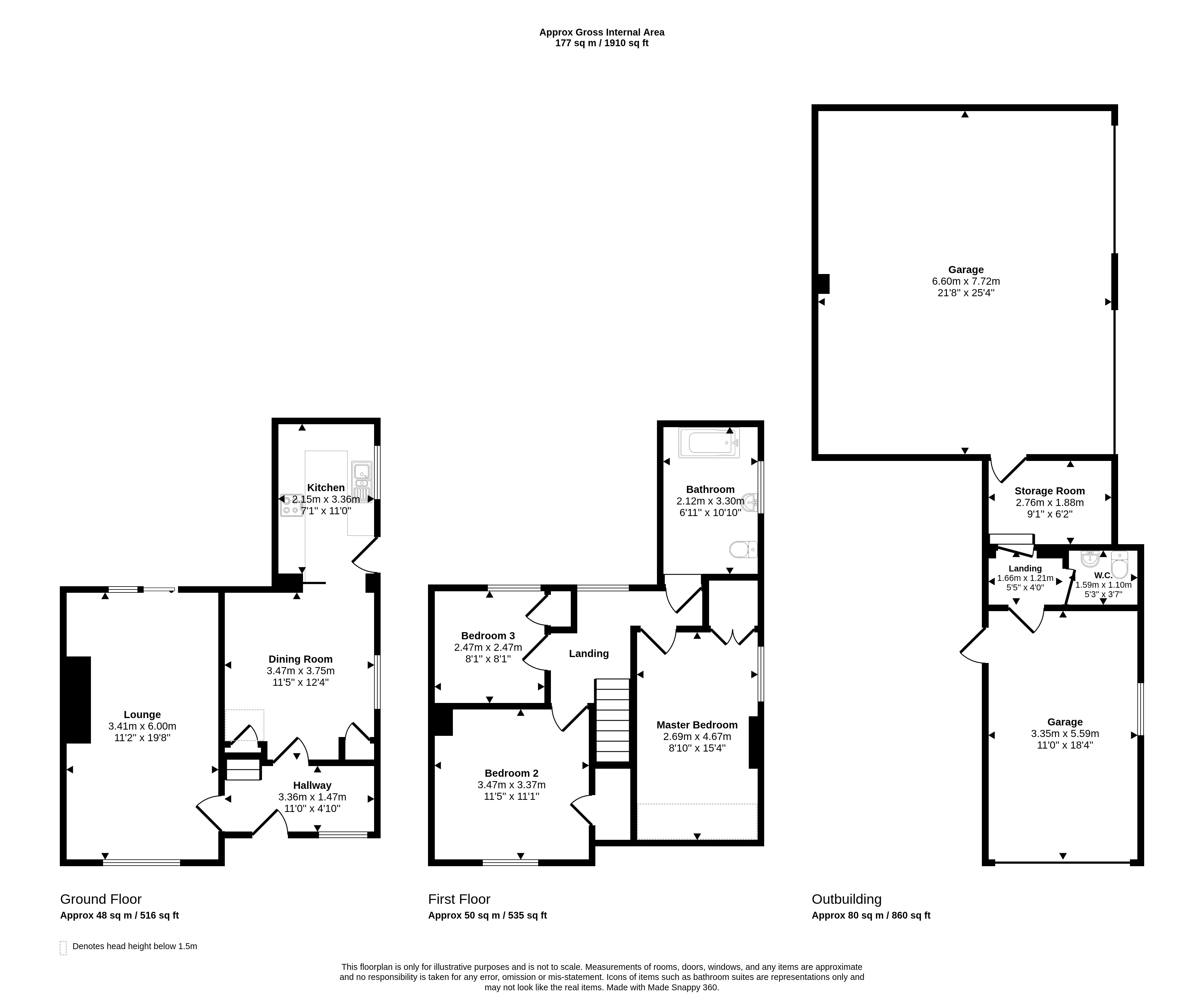 1, British Legion Homes, Stanley floorplan