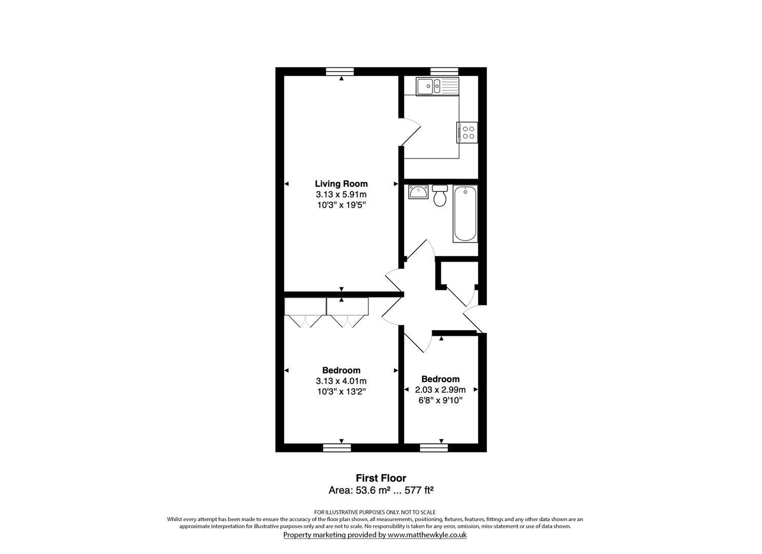 47, Mitre Court, Hertford floorplan