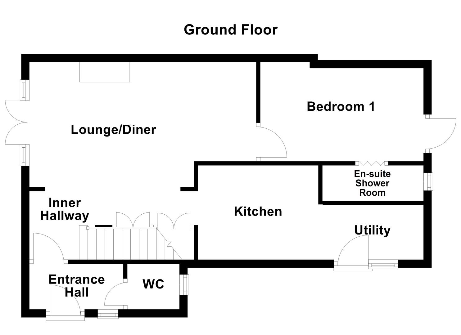 12, Queen Street, Ossett floorplan