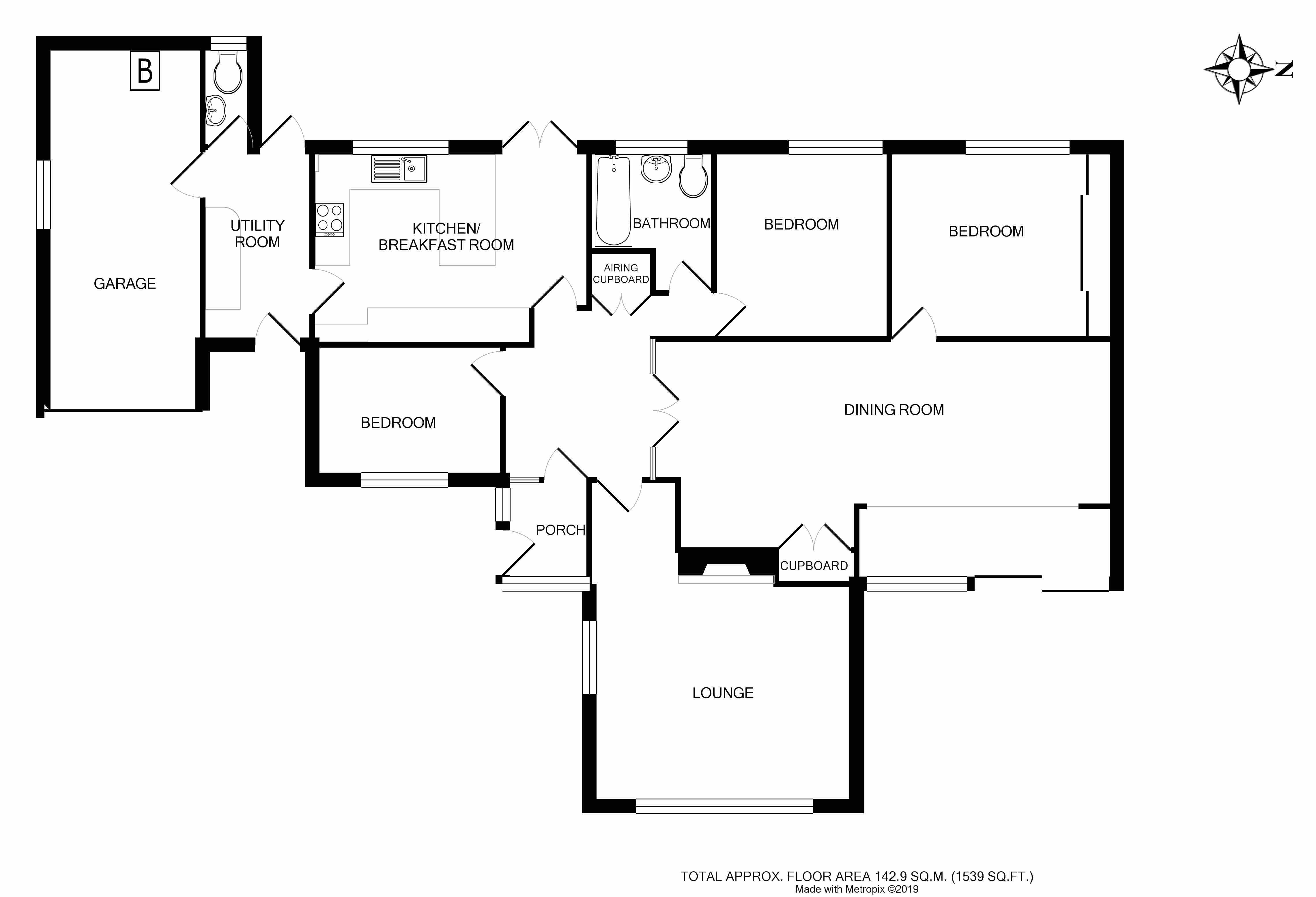 3 Bedrooms Detached bungalow for sale in Fairlawns, Andruss Drive, Dundry, Bristol BS41