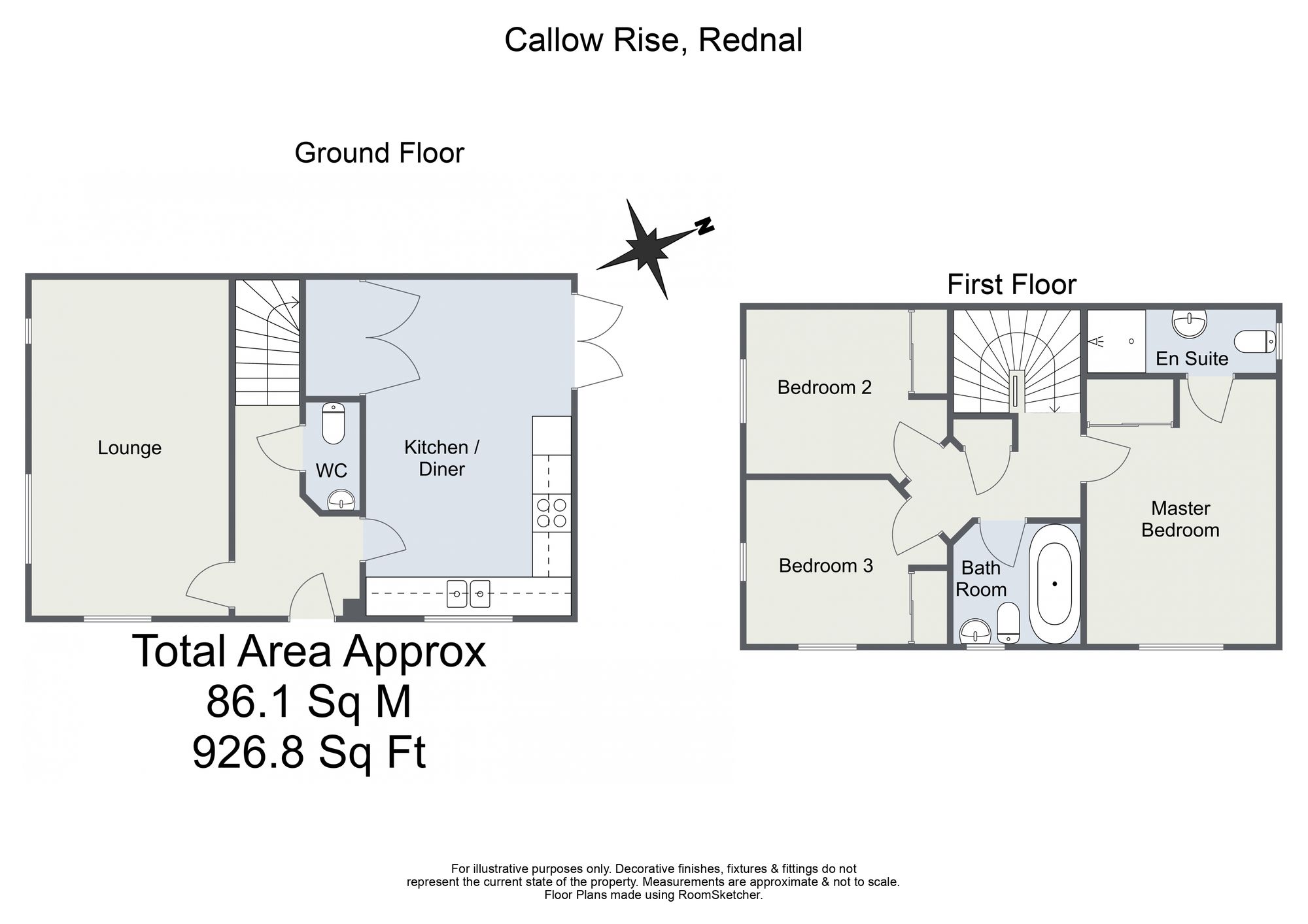 12 Callow Rise, Birmingham floorplan