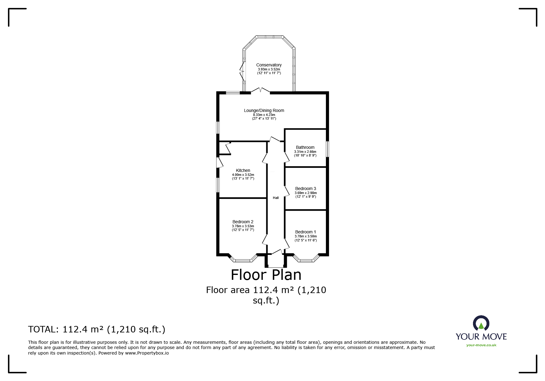 East View,, Mill Lane, Brough floorplan
