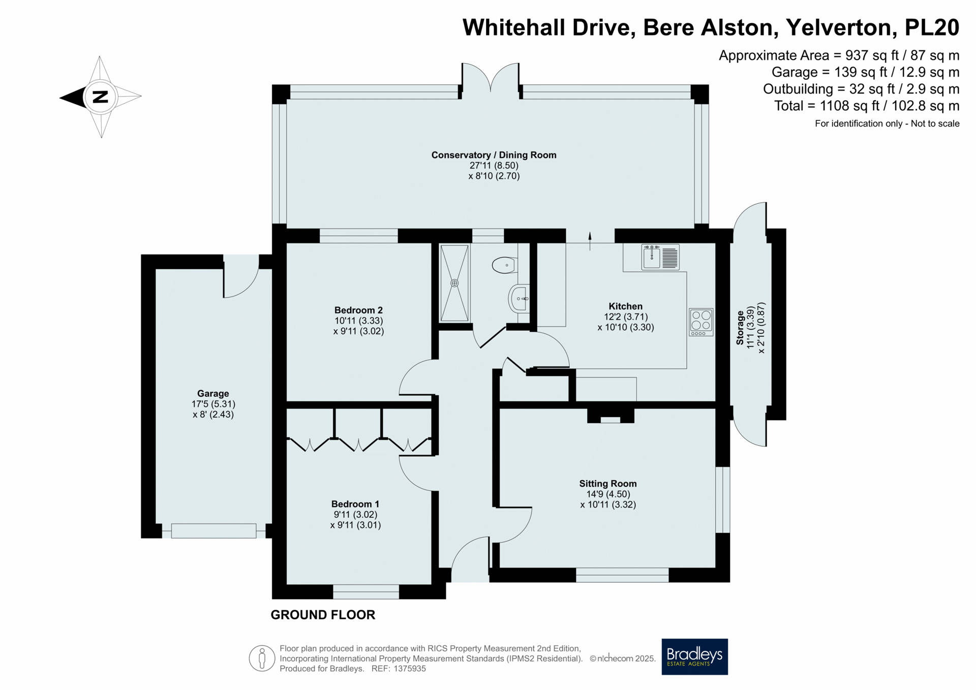 6, Whitehall Drive, Yelverton floorplan