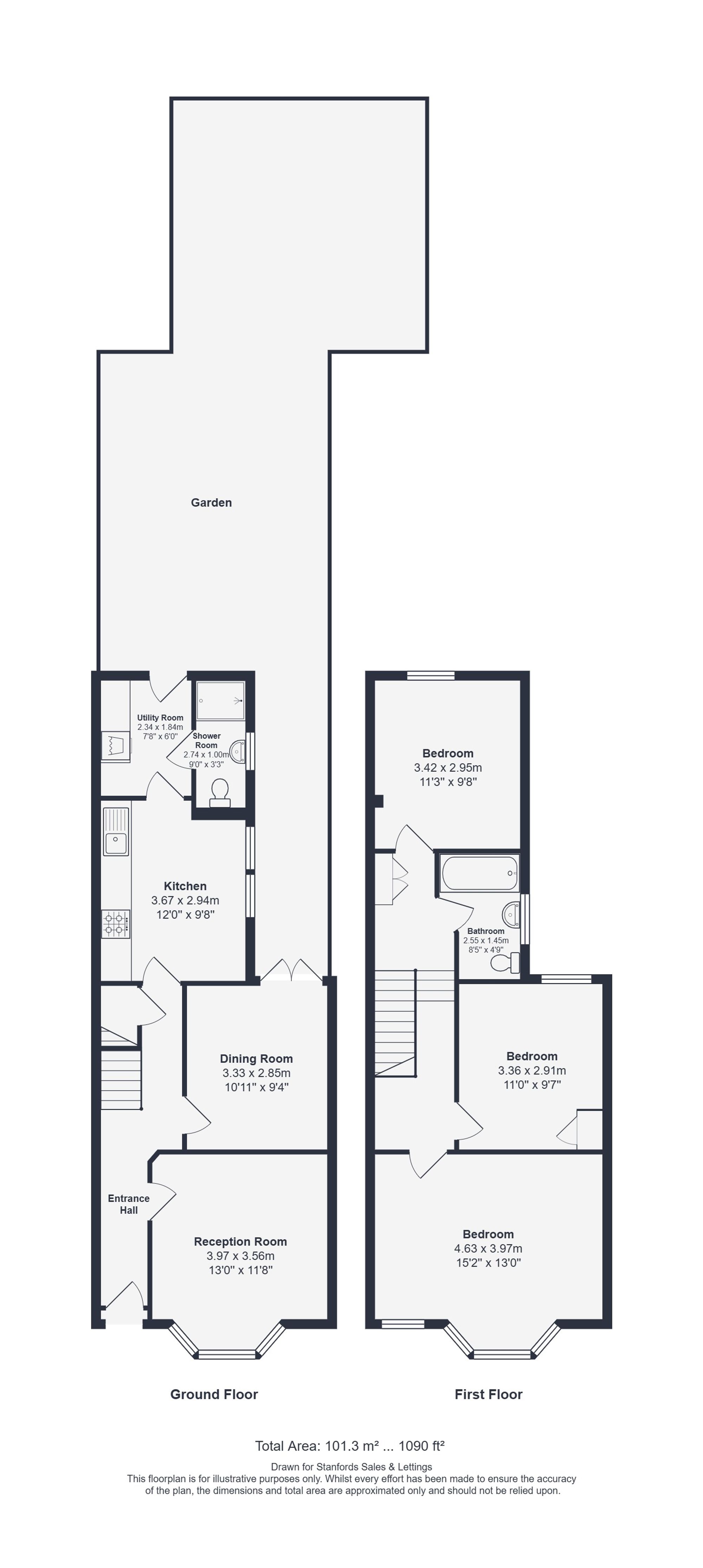 231 Leahurst Road, Hither Green floorplan