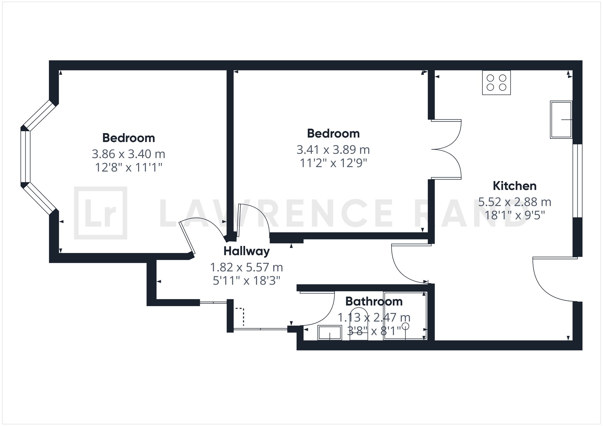 Flat 1, 63 Keith Road, Hayes, Hayes floorplan