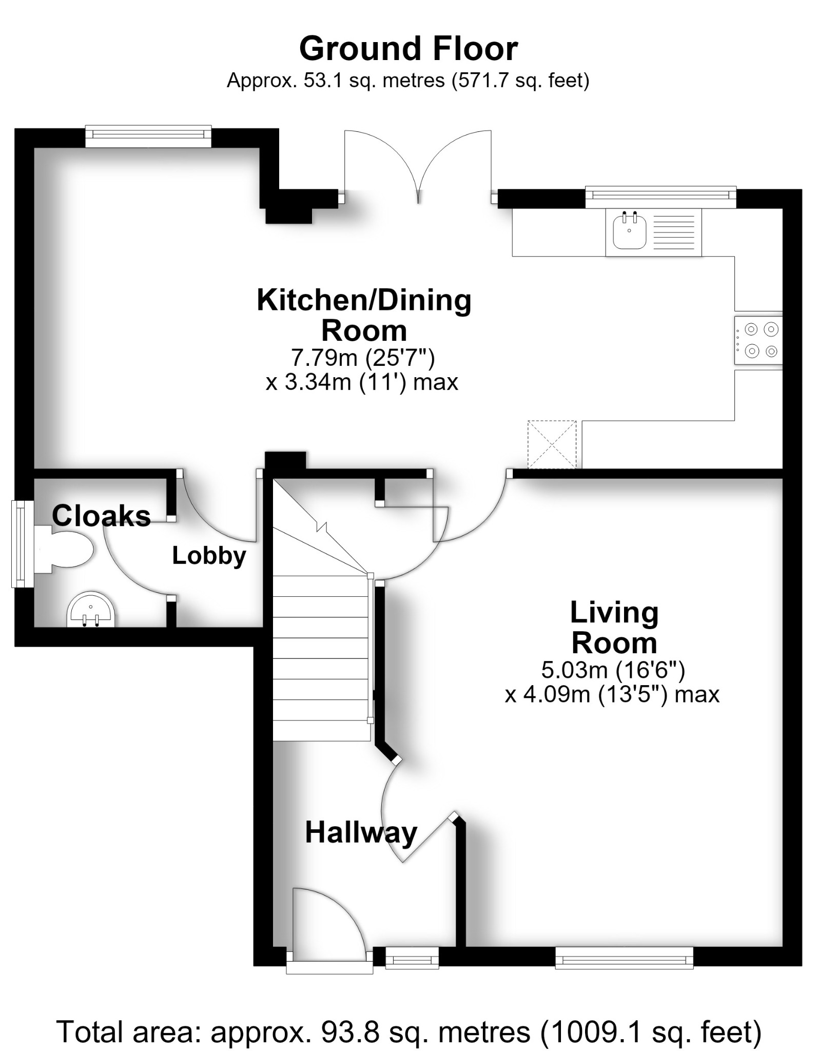 19 John Bunyan Close, Whiteley, Fareham floorplan
