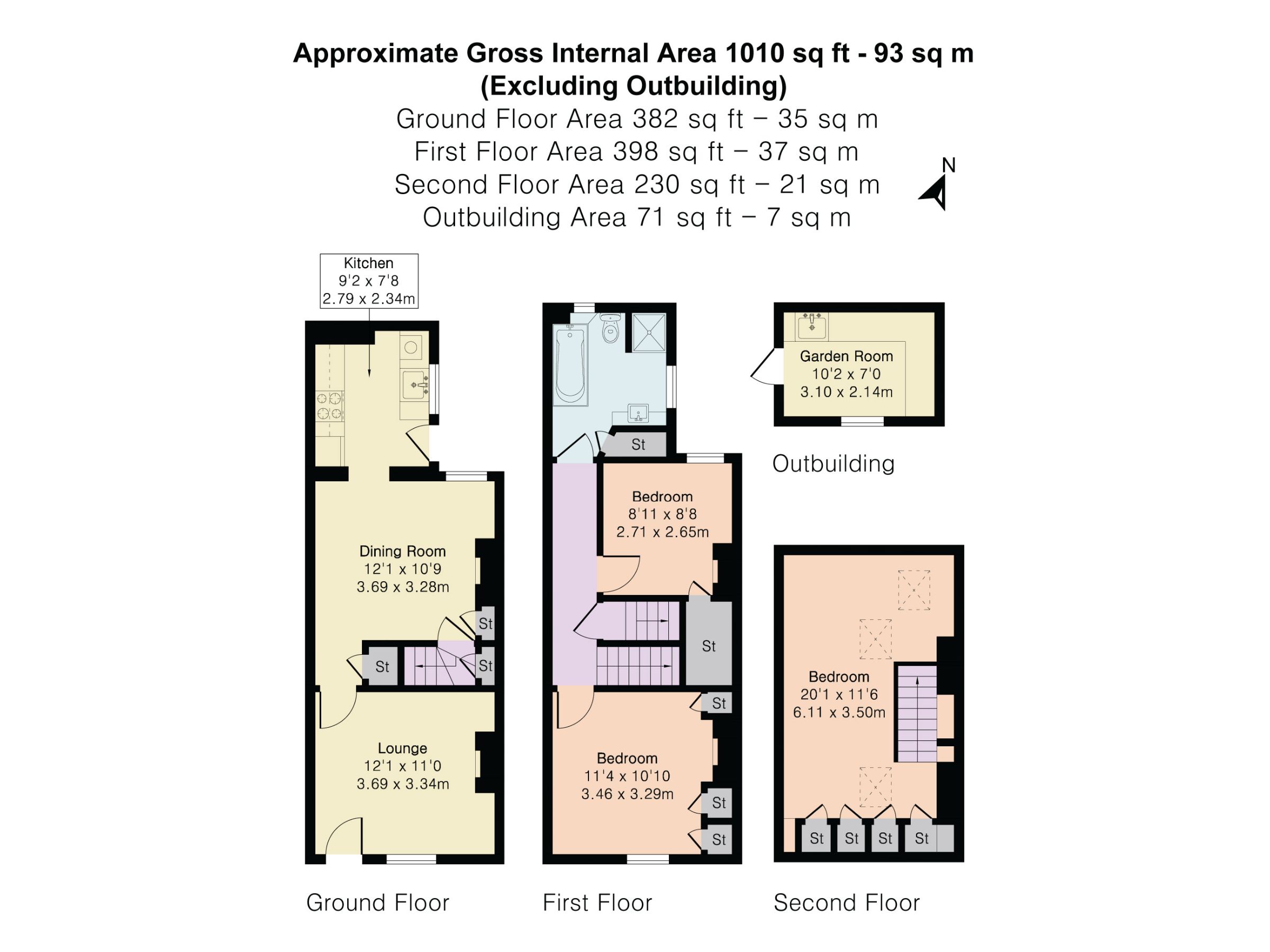 3 The Retreat, Lidwells Lane, Cranbrook floorplan