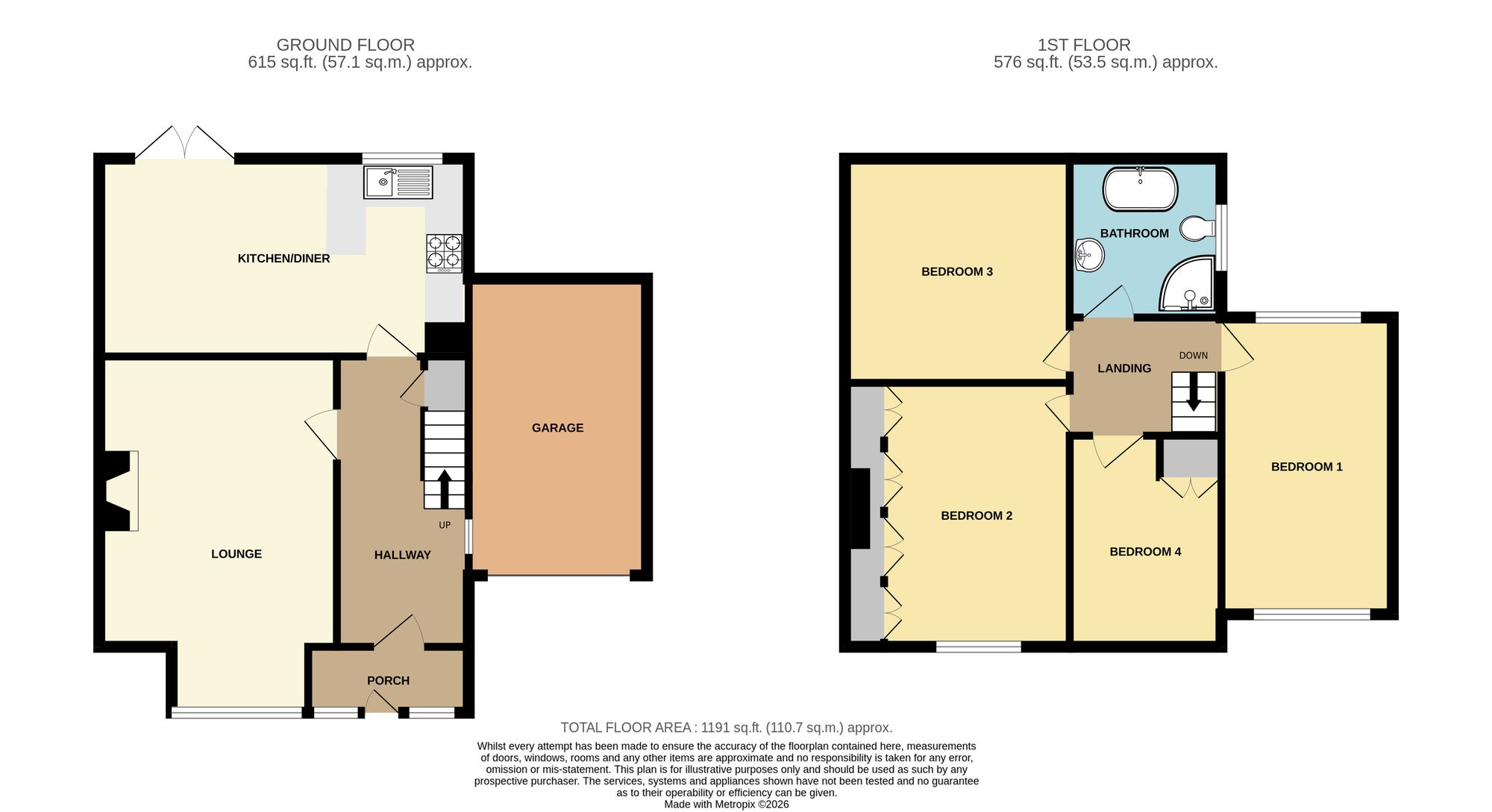 68 Moor Lane, Scarborough floorplan