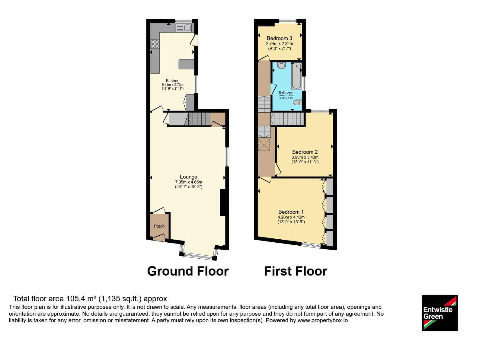 44, Lytham Road, Preston floorplan