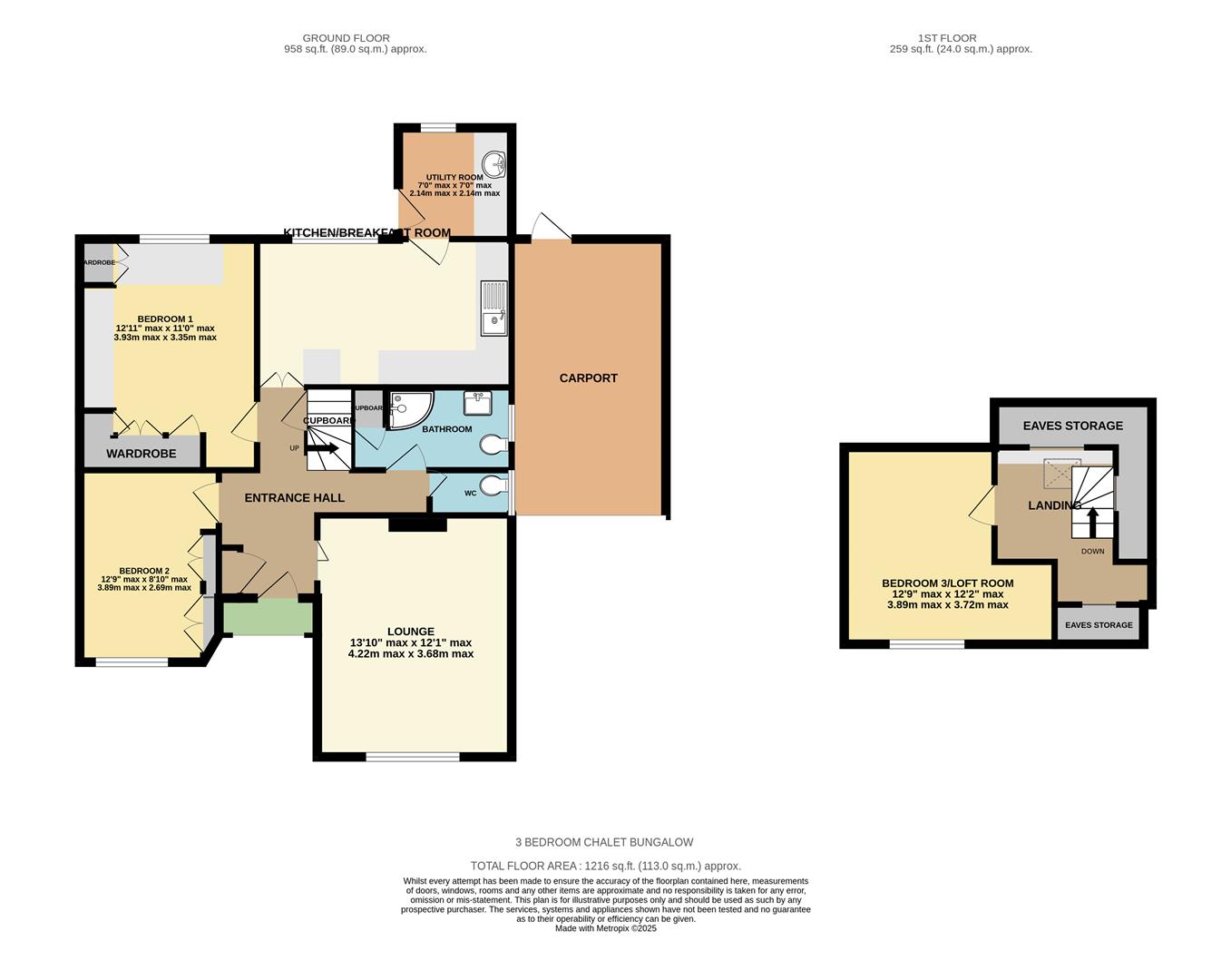 19B, Linden Avenue, Basingstoke floorplan