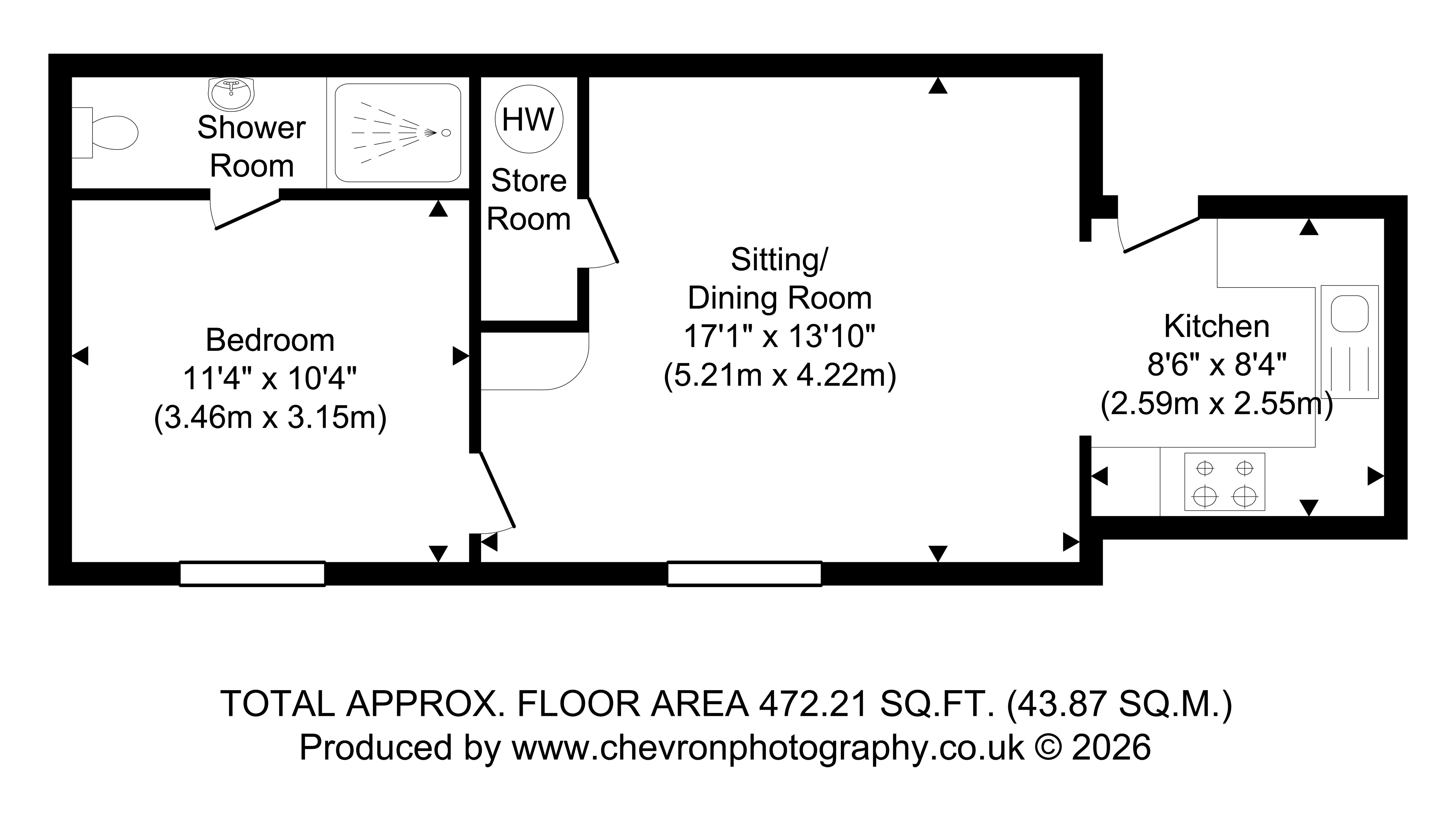 7 Ballingdon Grove, Middleton Road, Sudbury floorplan
