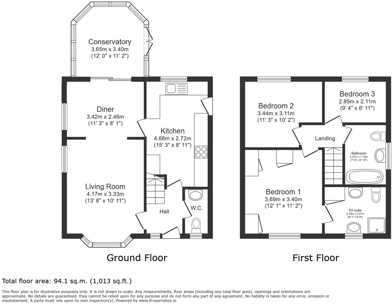 26, Hopefield Way, Leeds floorplan