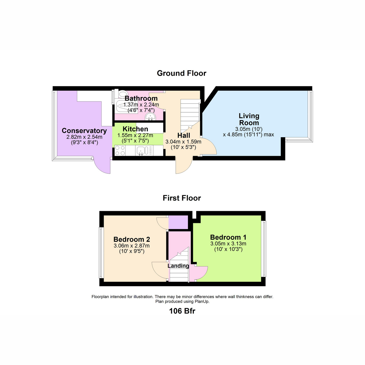 106, Booths Lane, Birmingham floorplan