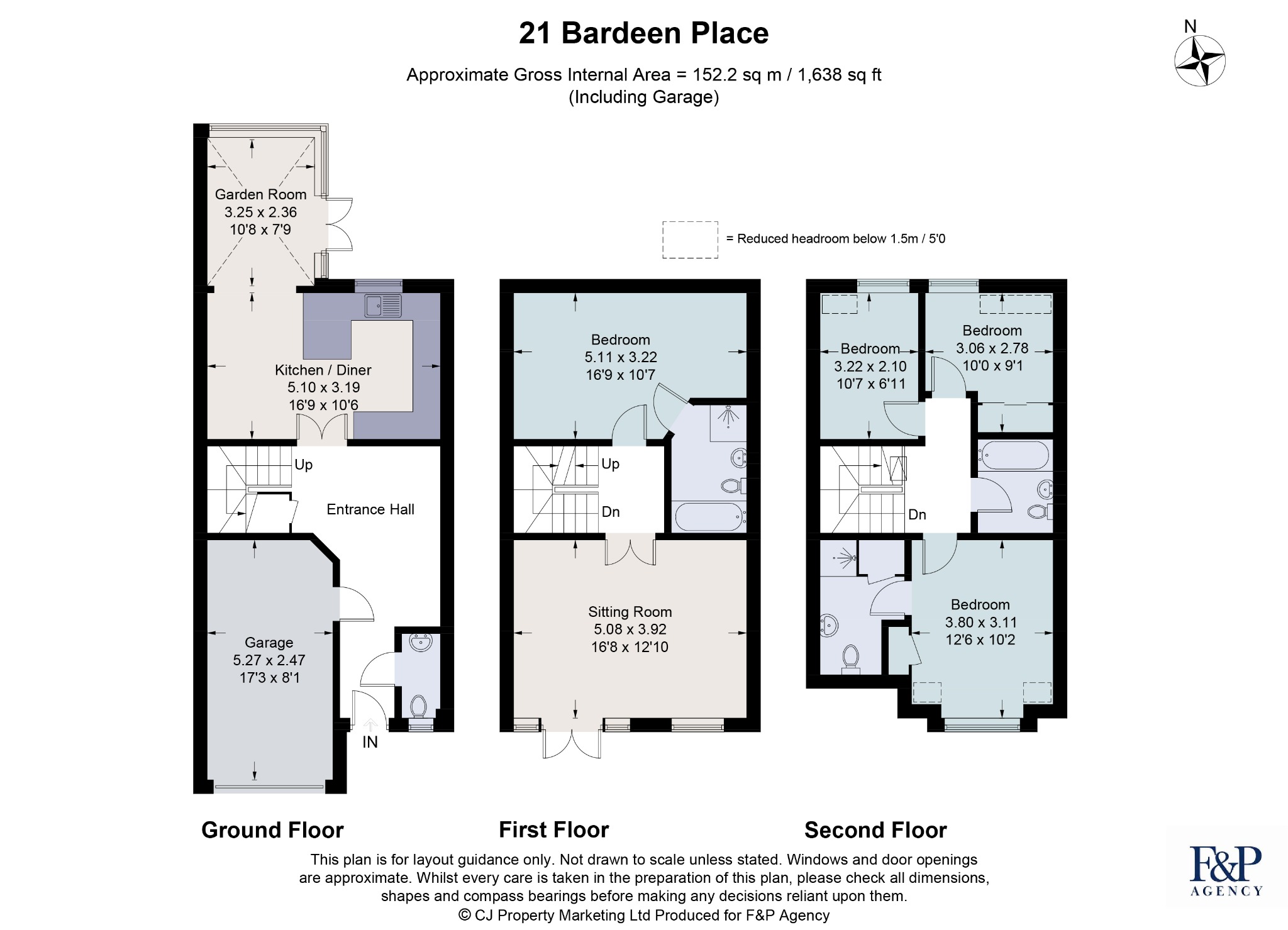 21, Bardeen Place, Bracknell floorplan