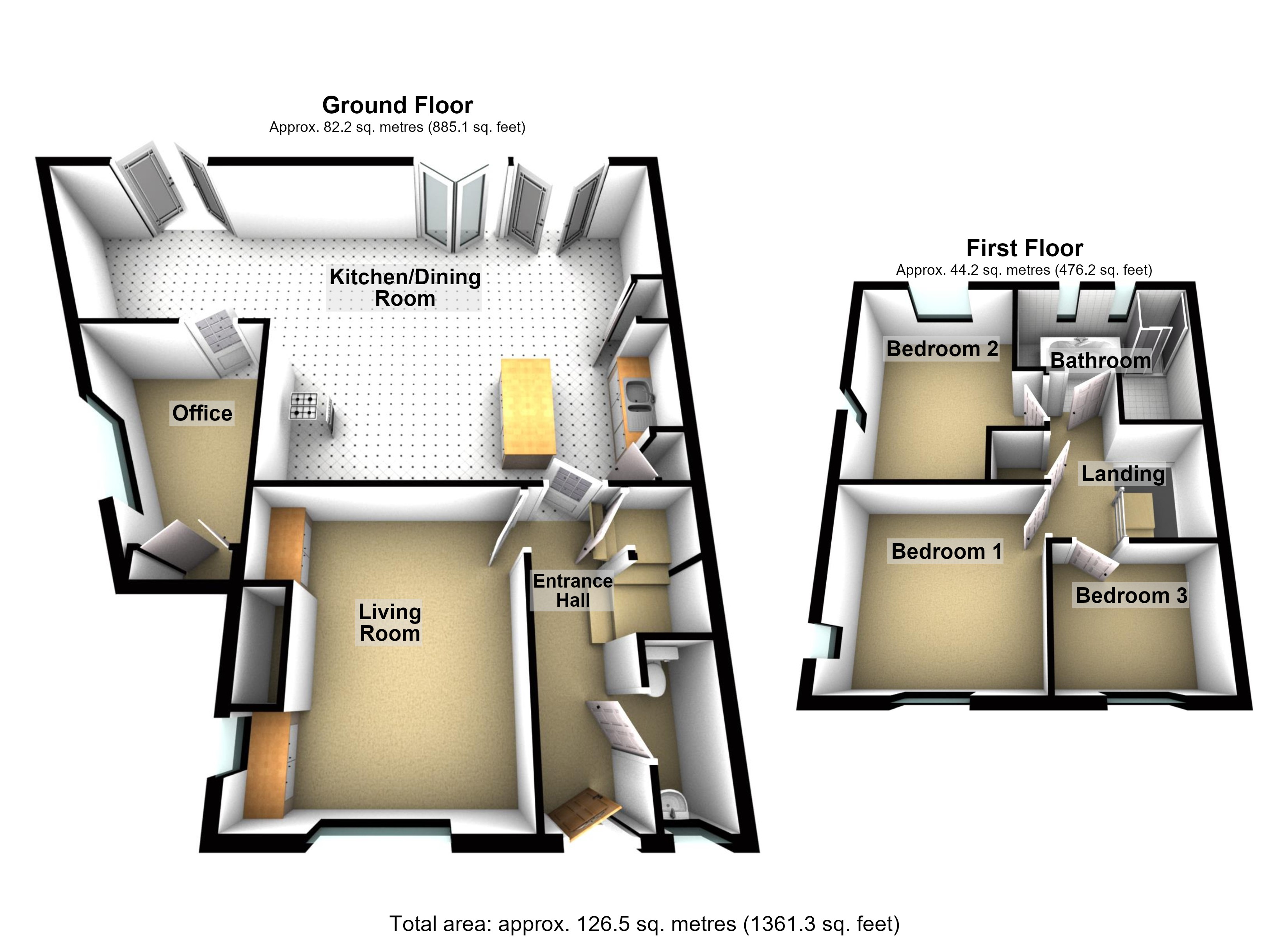 65, Shinewater Park, Runnymede Way, Kingswood, Hull floorplan