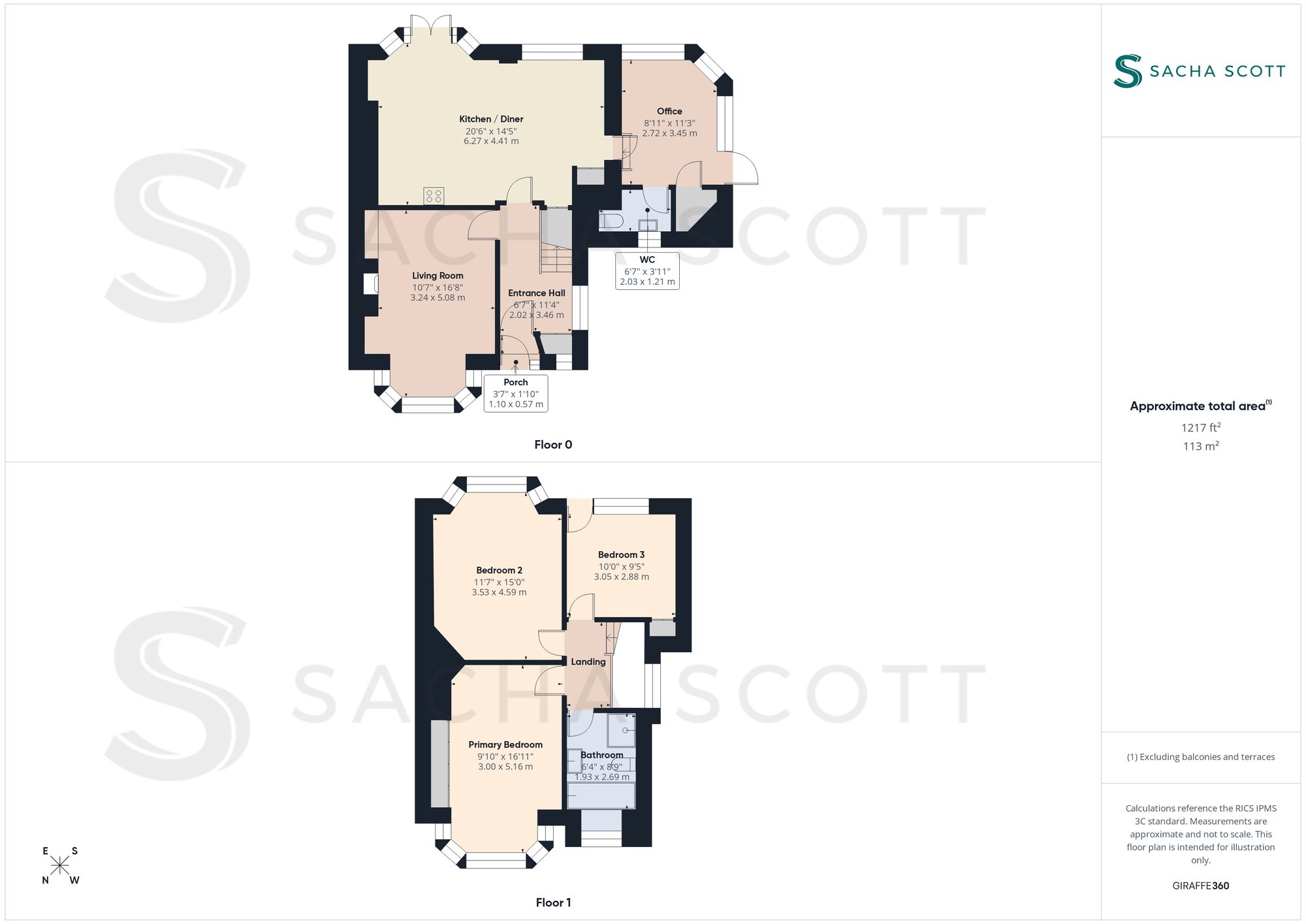 37 Tattenham Grove, Epsom floorplan