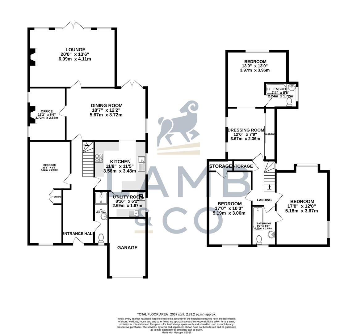 75, Dumont Avenue, St. Osyth floorplan